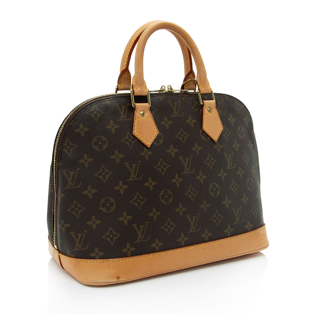 Louis Vuitton Vintage Monogram Canvas Alma PM Satchel (SHF-Z8pdA9)