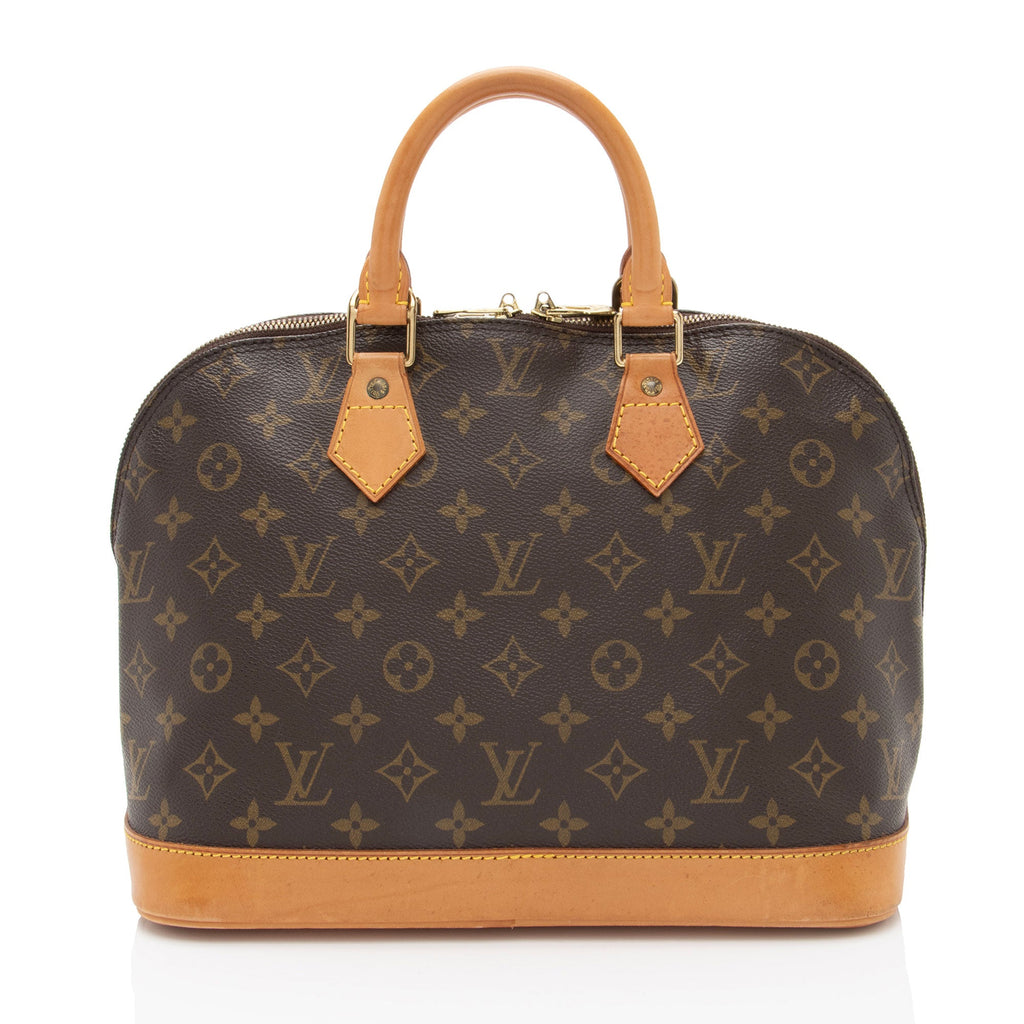Louis Vuitton Vintage Monogram Canvas Alma PM Satchel (SHF-1flhkd)