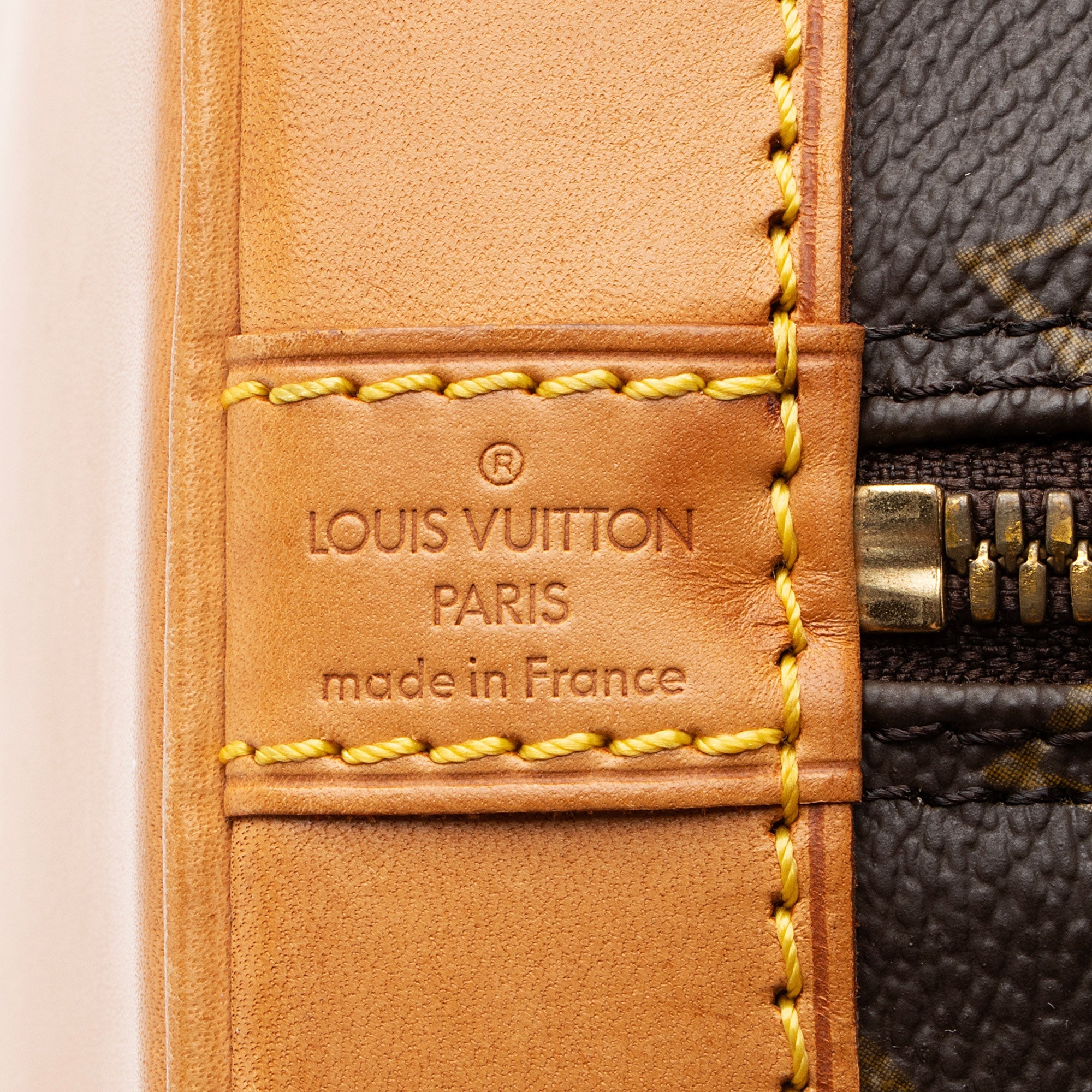 Louis Vuitton Vintage Monogram Canvas Alma PM Satchel (SHF-1flhkd)