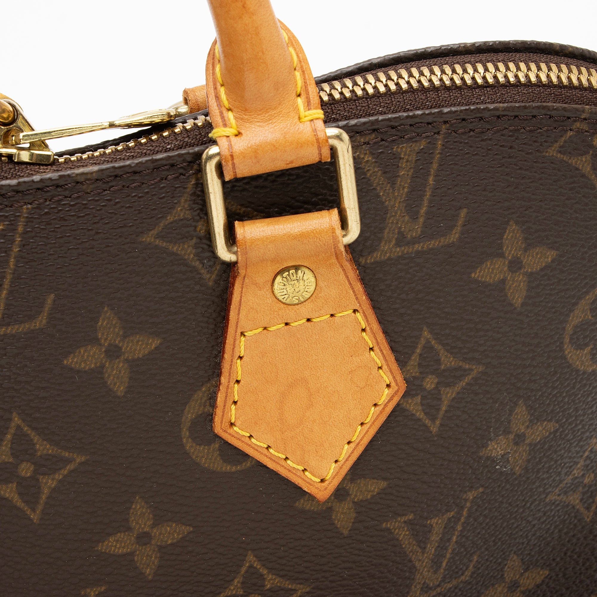 Louis Vuitton Vintage Monogram Canvas Alma PM Satchel (SHF-lsStEB)