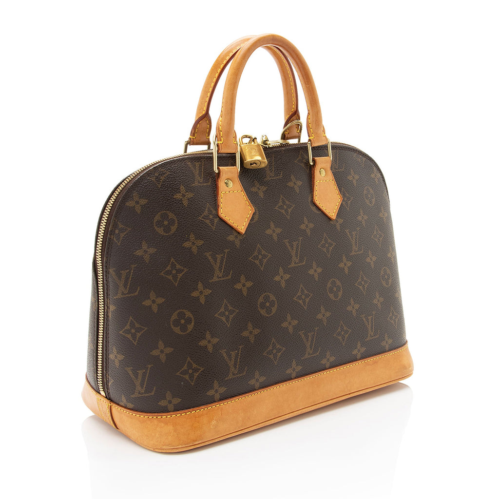 Louis Vuitton Vintage Monogram Canvas Alma PM Satchel (SHF-lsStEB)