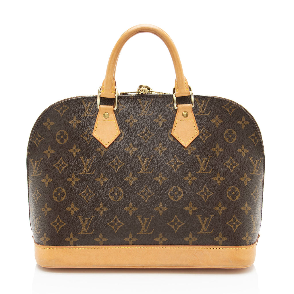 Louis Vuitton Vintage Monogram Canvas Alma PM Satchel