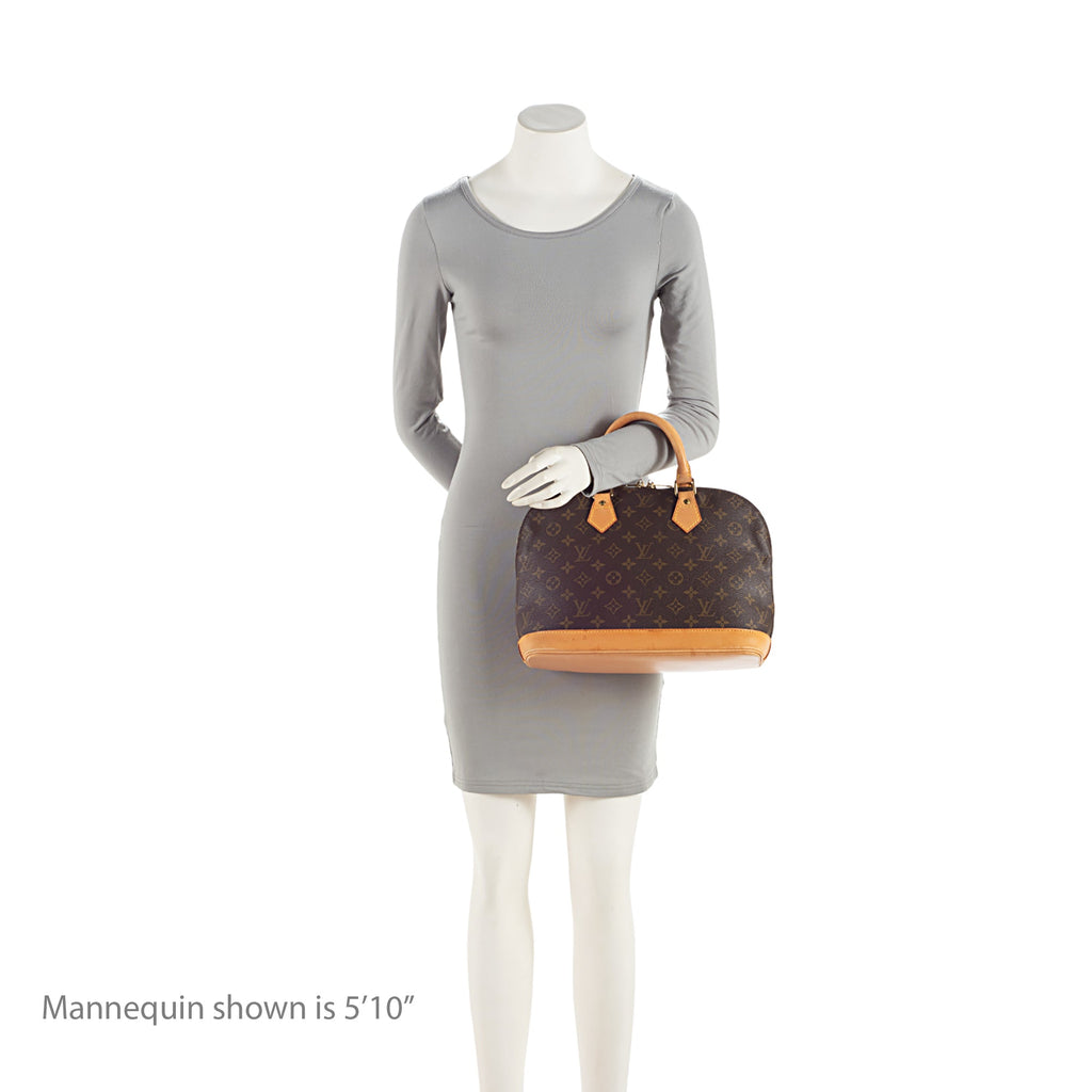Louis Vuitton Vintage Monogram Canvas Alma PM Satchel