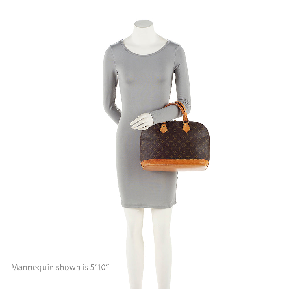 Louis Vuitton Vintage Monogram Canvas Alma PM Satchel - FINAL SALE