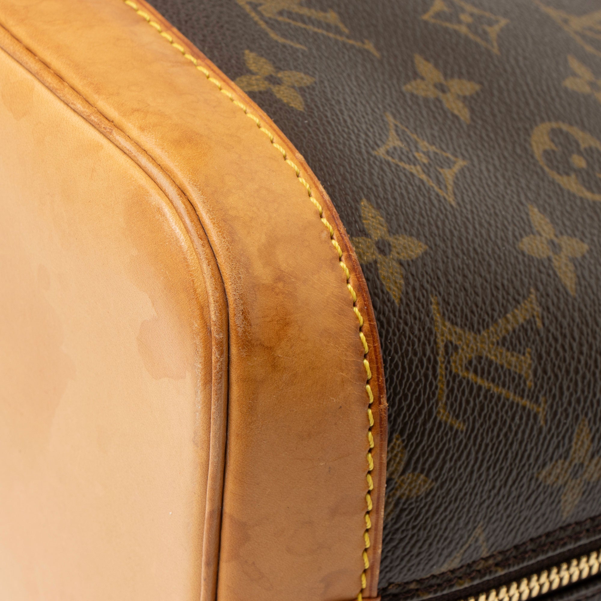 Louis Vuitton Vintage Monogram Canvas Alma PM Satchel