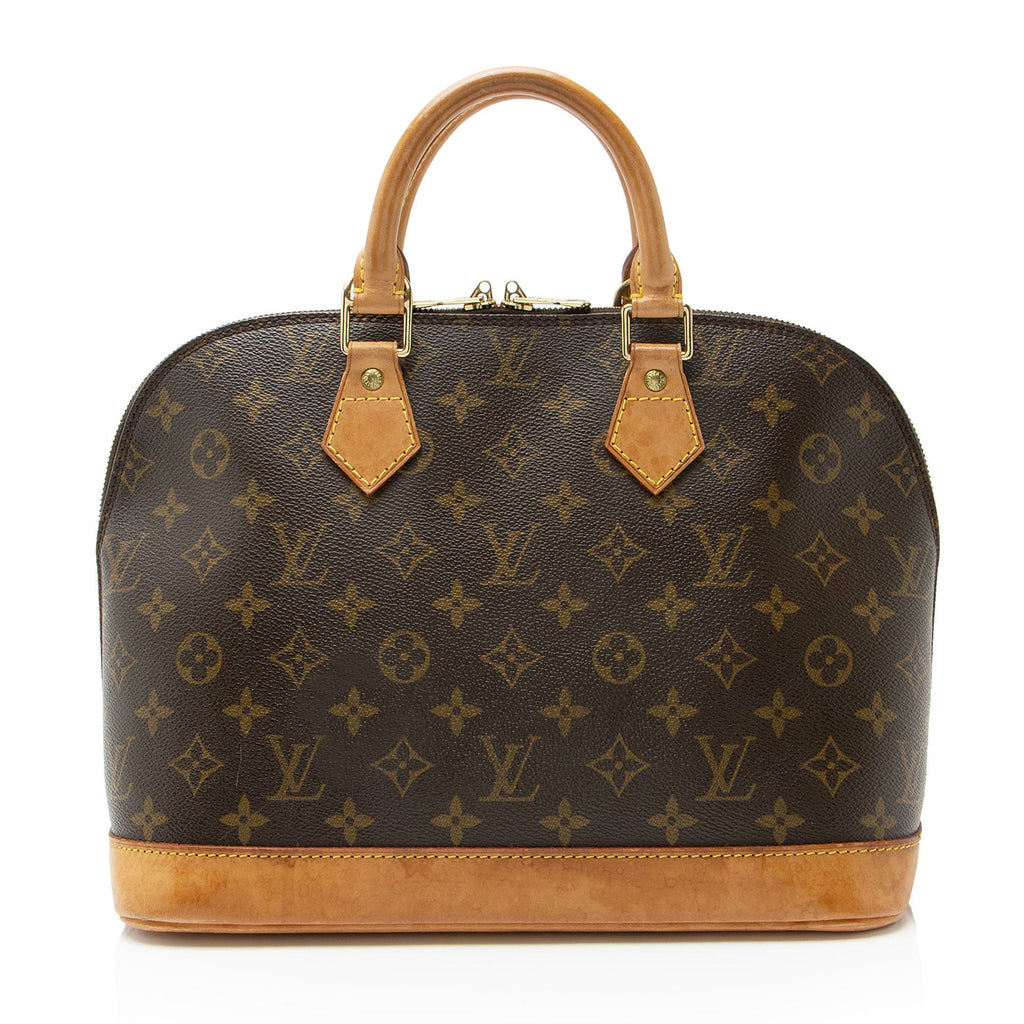 Louis Vuitton Vintage Monogram Canvas Alma PM Satchel