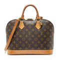 Louis Vuitton Vintage Monogram Canvas Alma PM Satchel