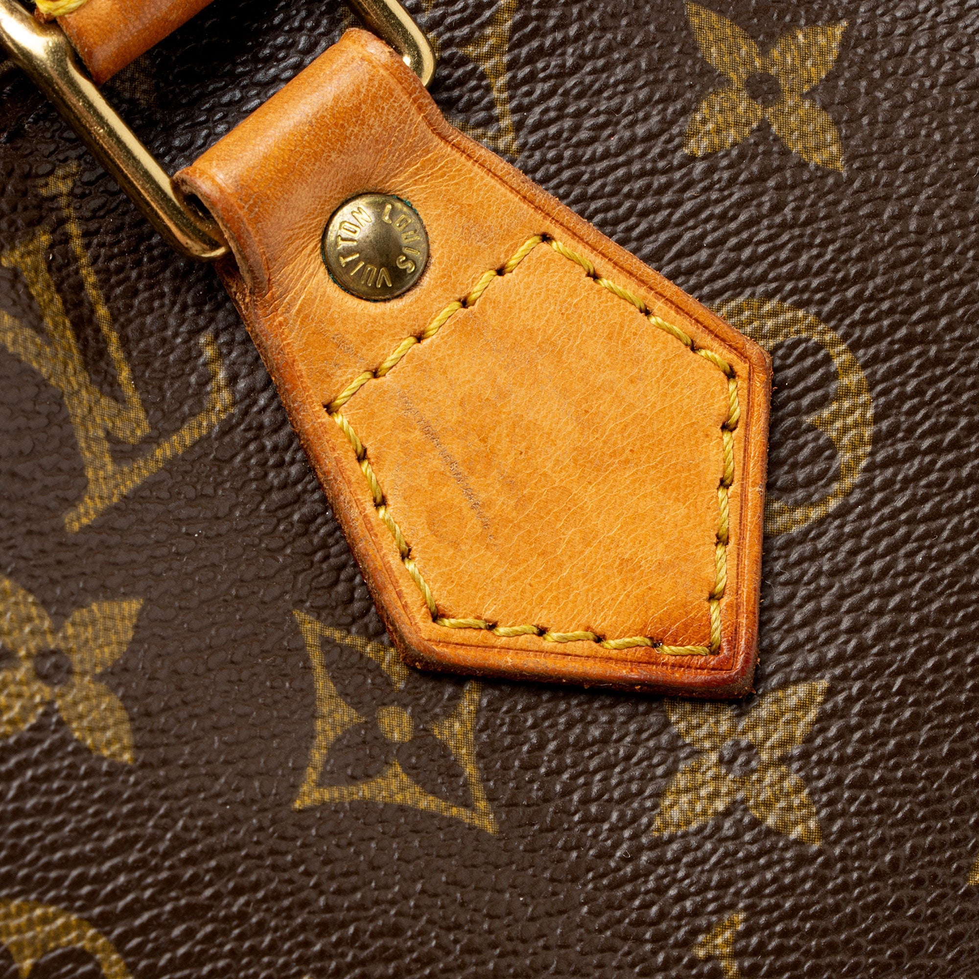 Louis Vuitton Vintage Monogram Canvas Alma PM Satchel