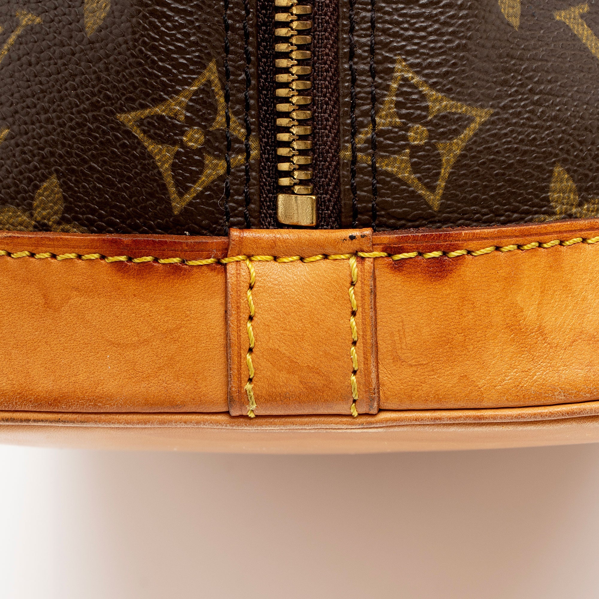 Louis Vuitton Vintage Monogram Canvas Alma PM Satchel