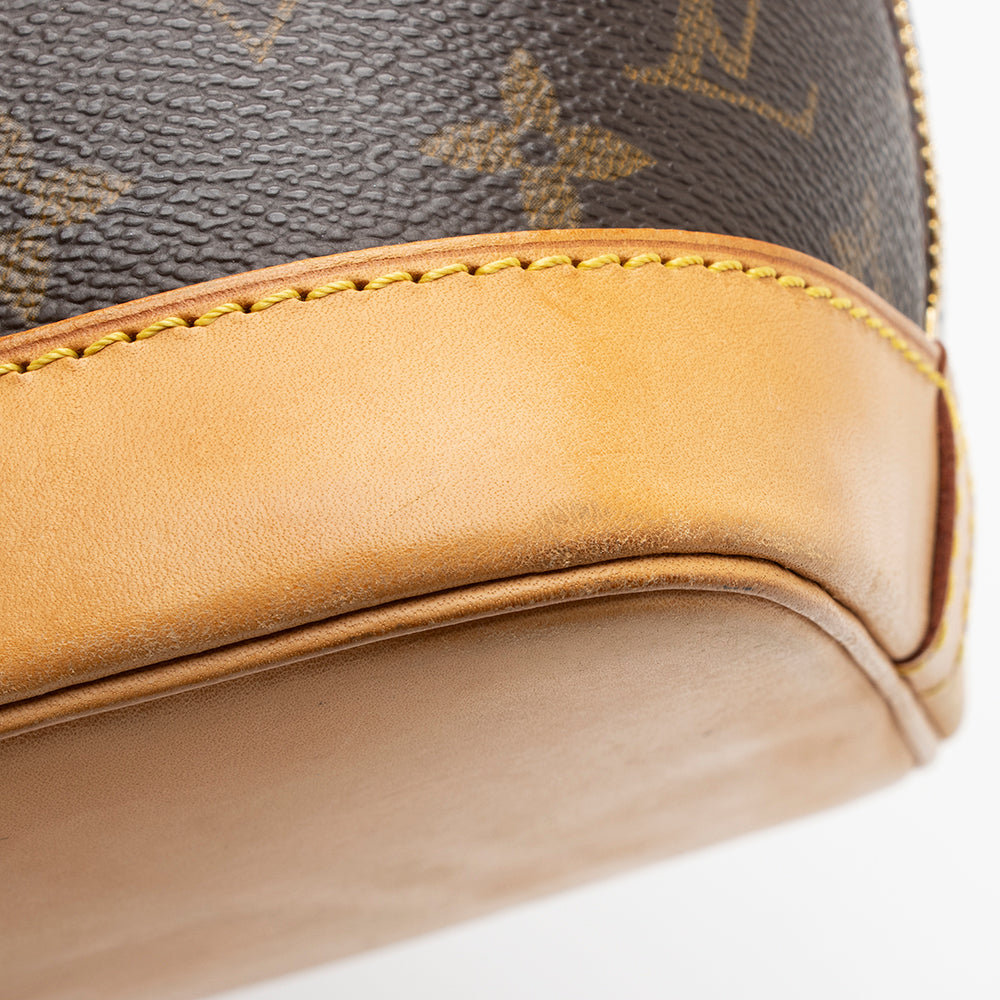 Louis Vuitton Vintage Monogram Canvas Alma PM Satchel (SHF-17770)
