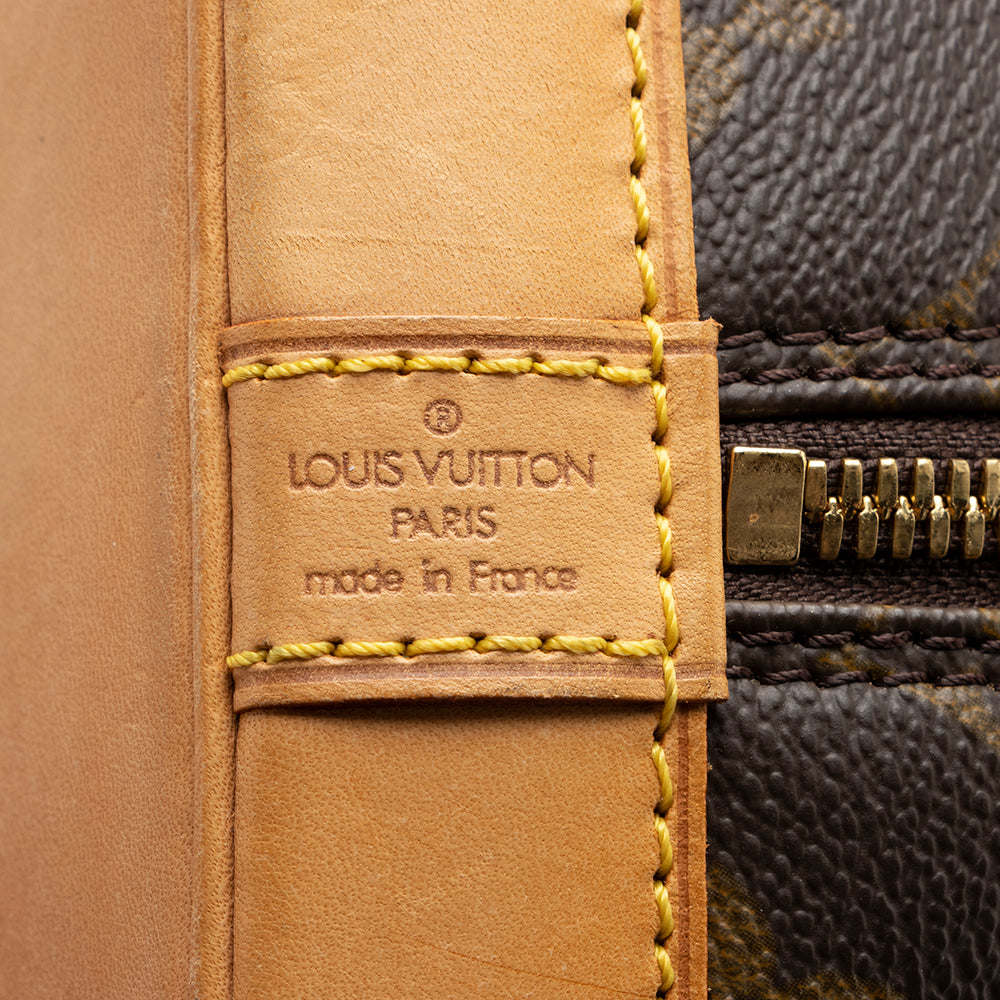 Louis Vuitton Vintage Monogram Canvas Alma PM Satchel (SHF-17770)