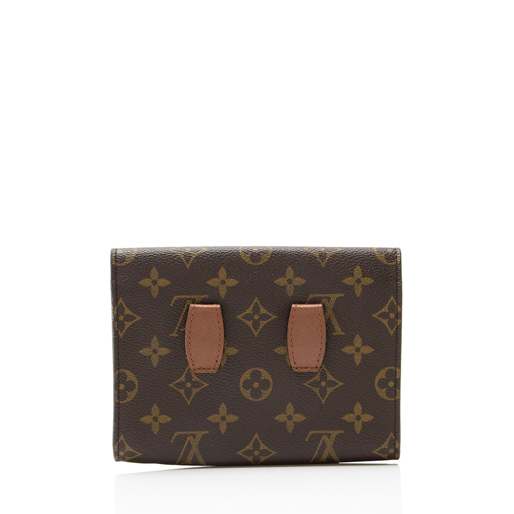 Louis Vuitton Vintage Monogram Canvas Arche Clutch