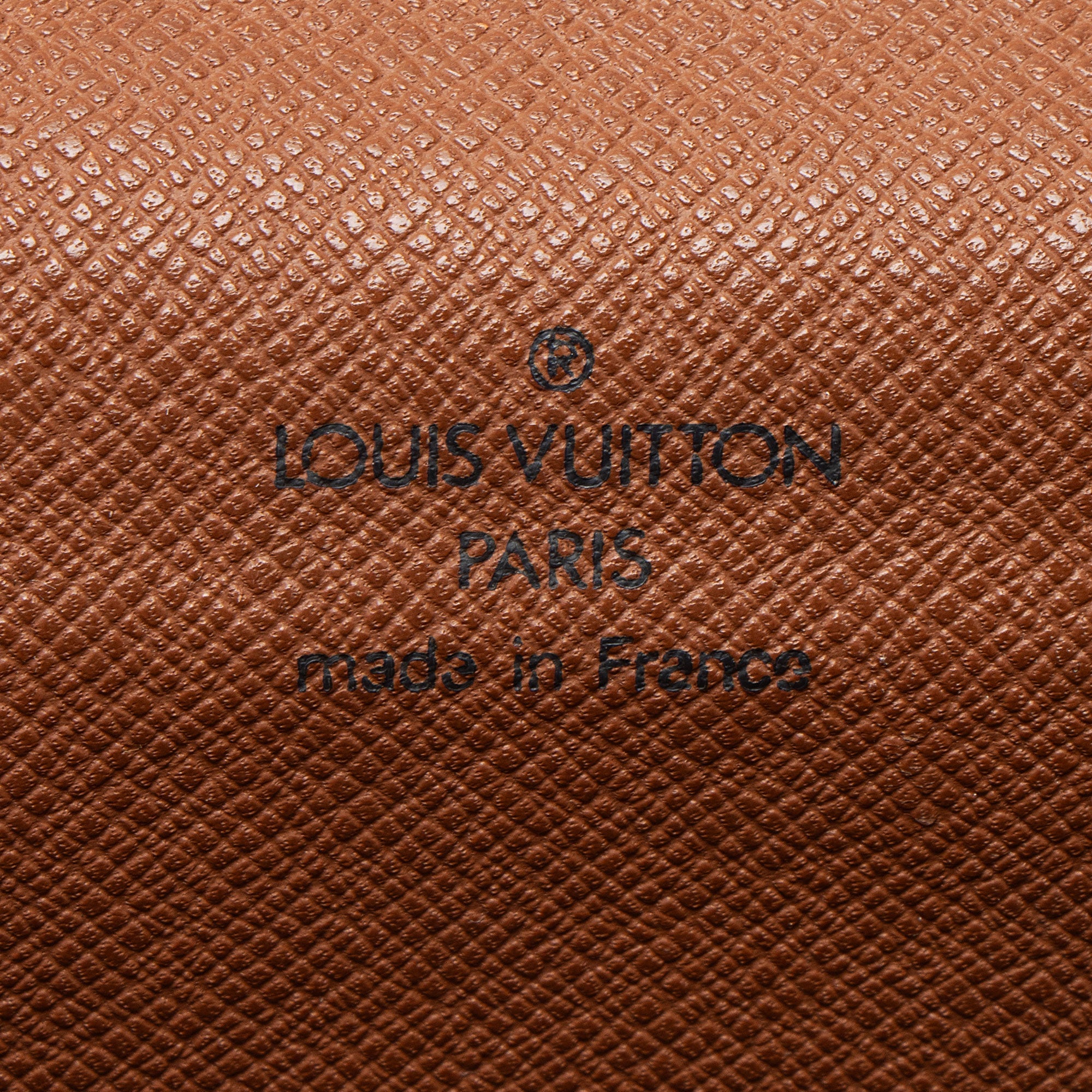 Louis Vuitton Vintage Monogram Canvas Arche Clutch
