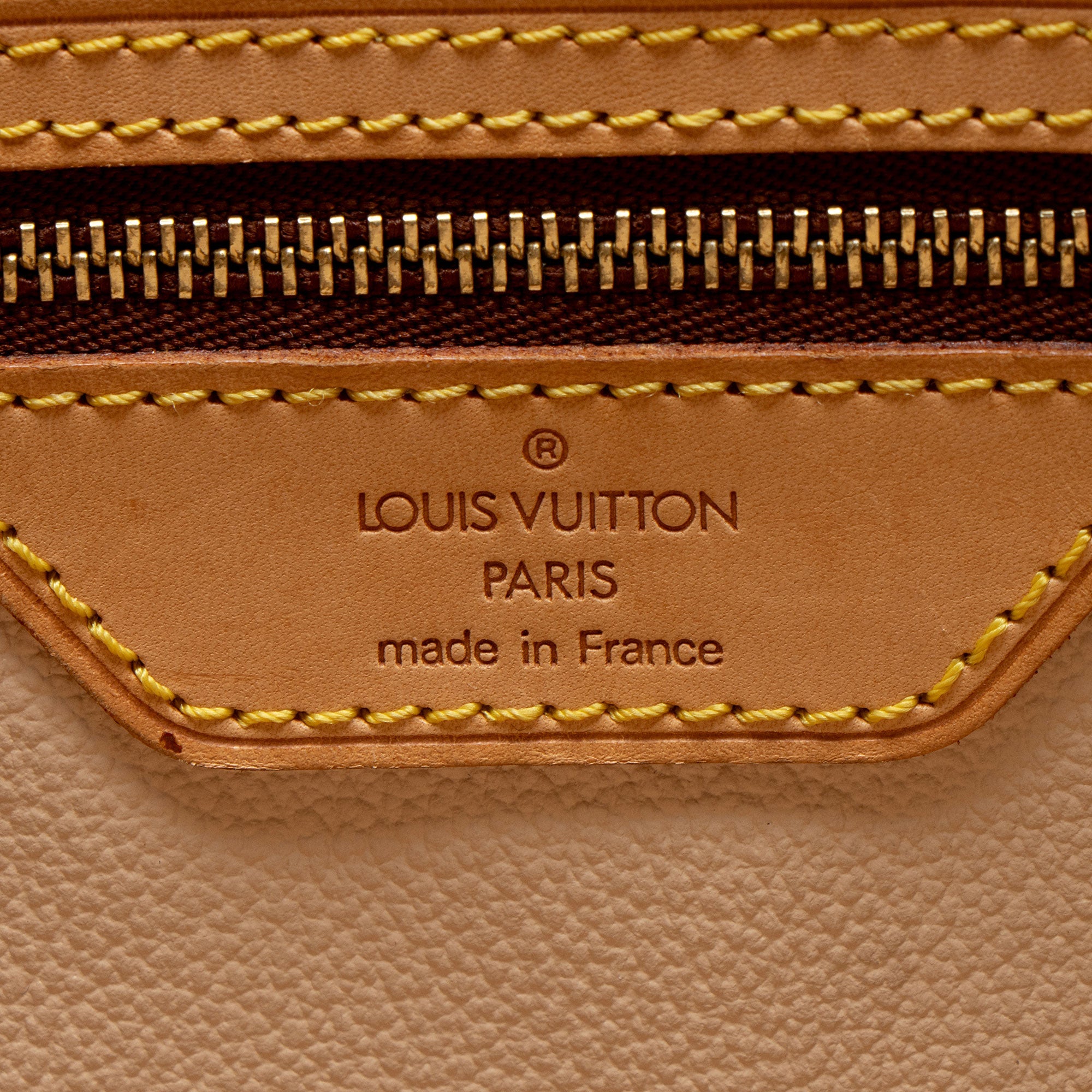 Louis Vuitton Vintage Monogram Canvas Bucket GM Tote