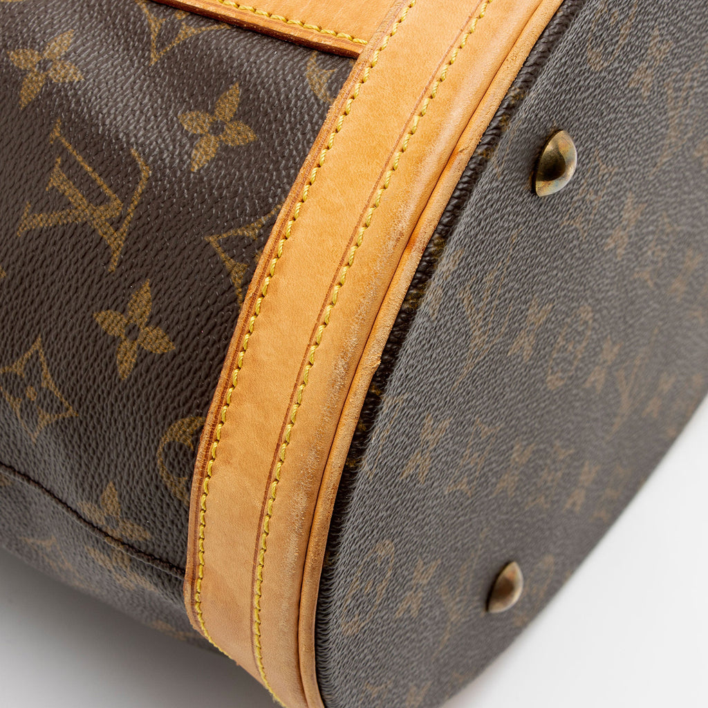 Louis Vuitton Vintage Monogram Canvas Bucket GM Tote