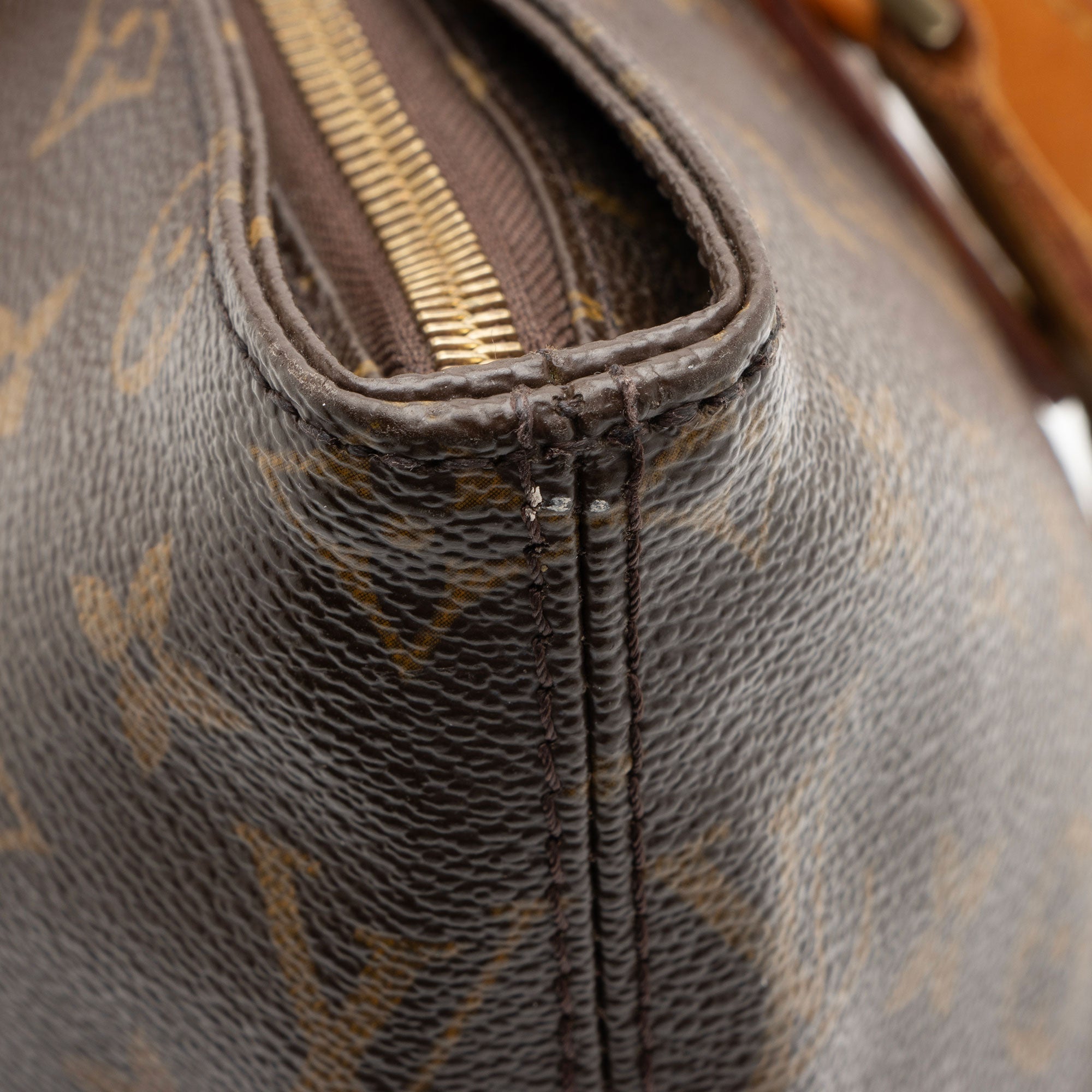 Louis Vuitton Vintage Monogram Canvas Cabas Mezzo Tote