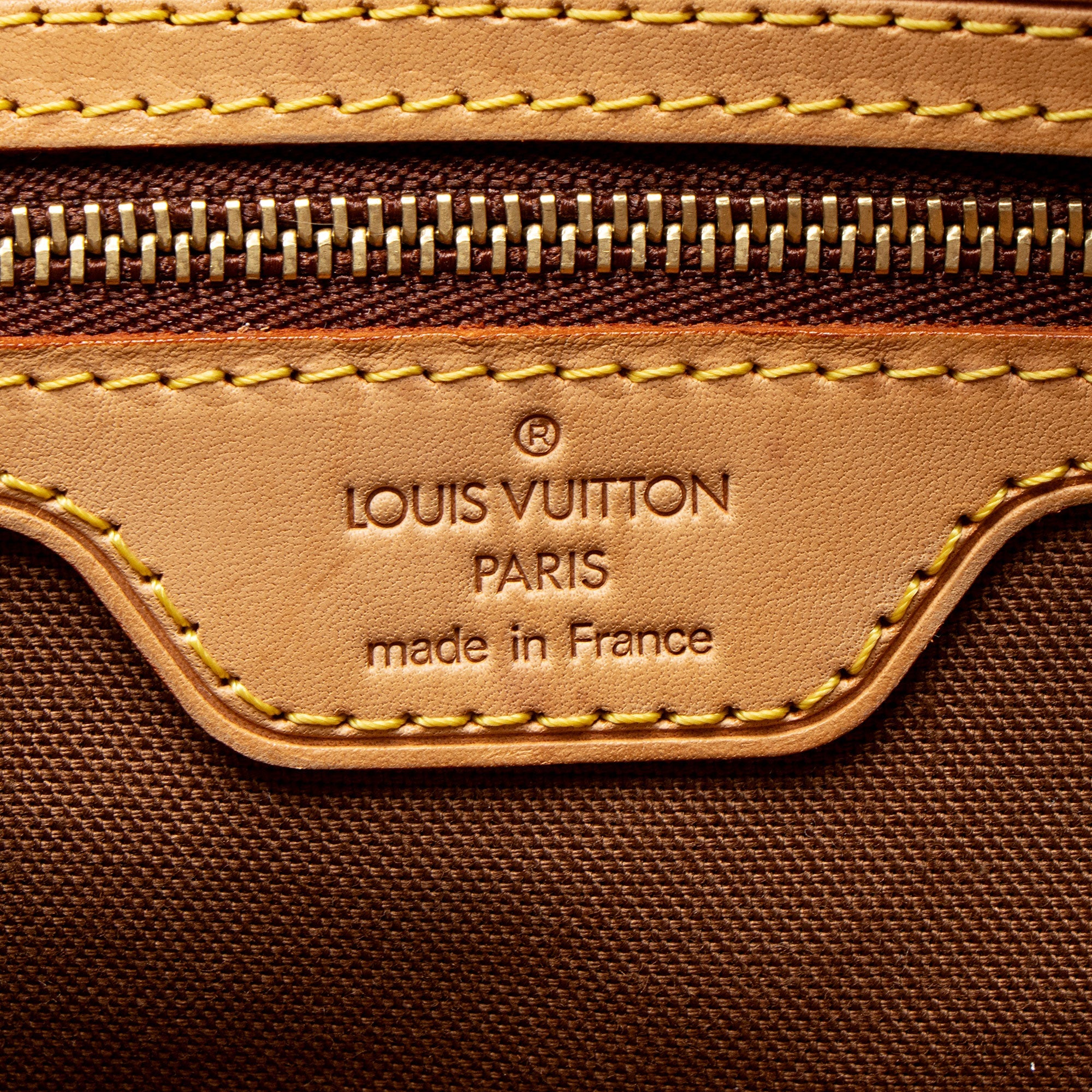 Louis Vuitton Vintage Monogram Canvas Cabas Piano Tote