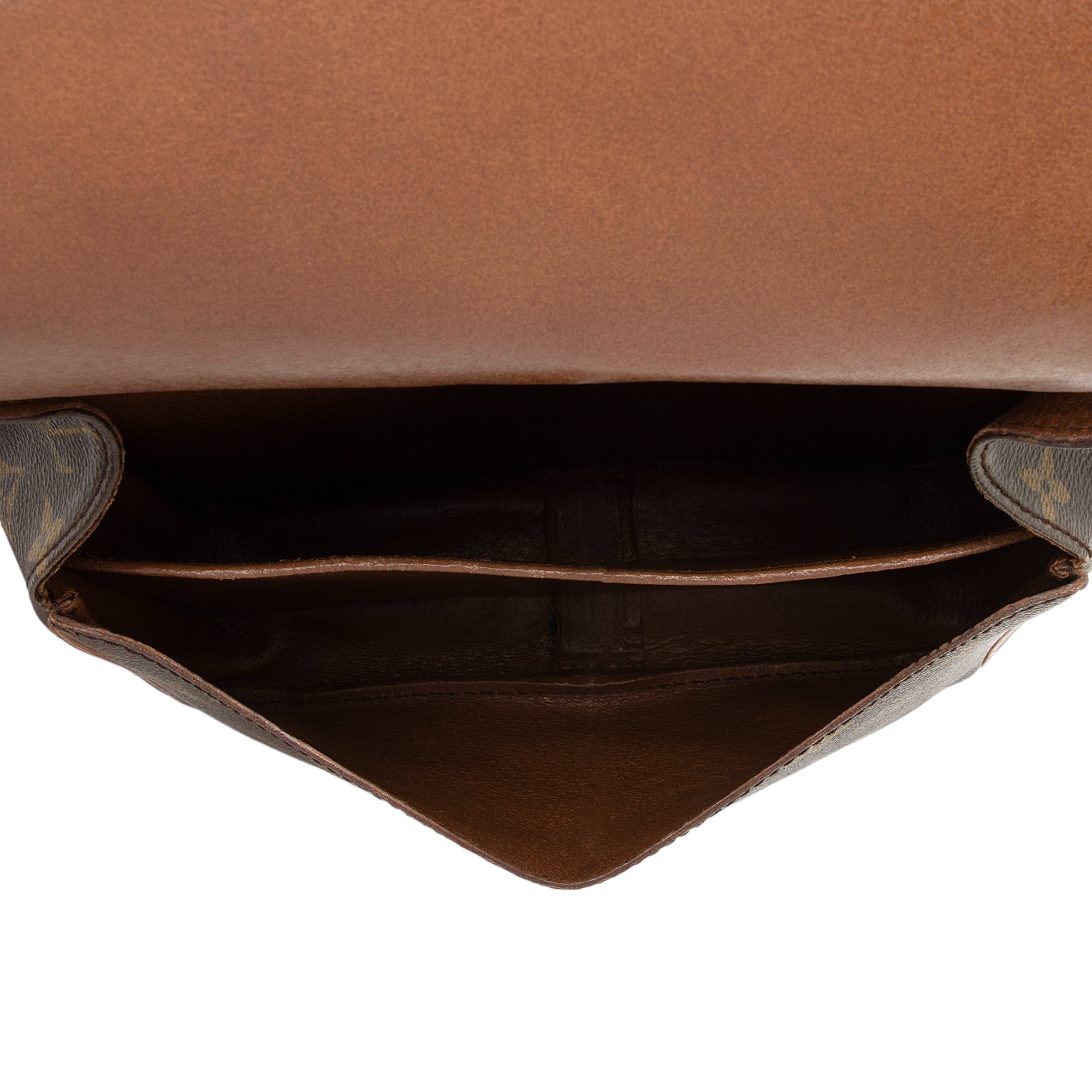 Louis Vuitton Vintage Monogram Canvas Cartouchiere GM Shoulder Bag (SHF-4wWmw7)