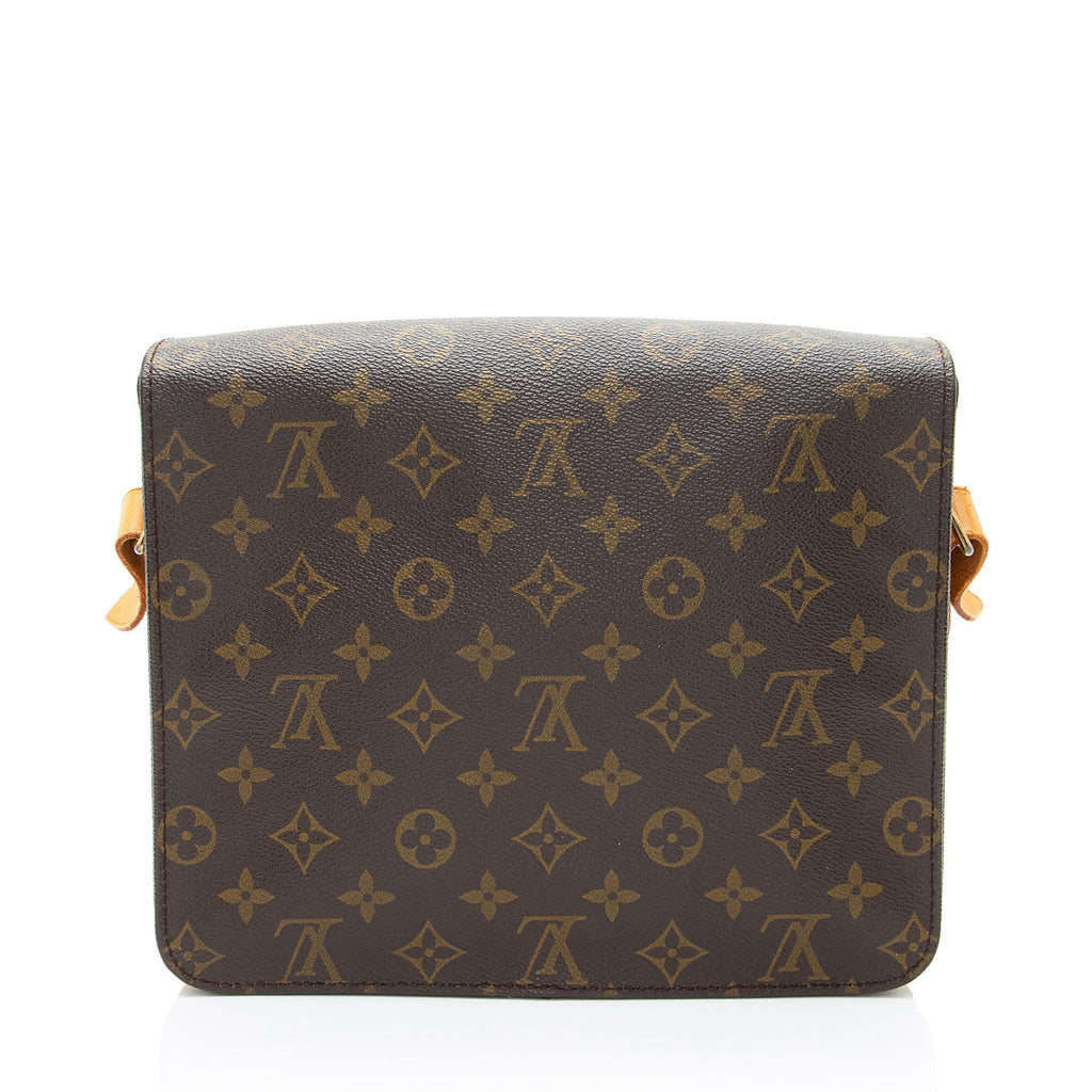 Louis Vuitton Vintage Monogram Canvas Cartouchiere GM Shoulder Bag