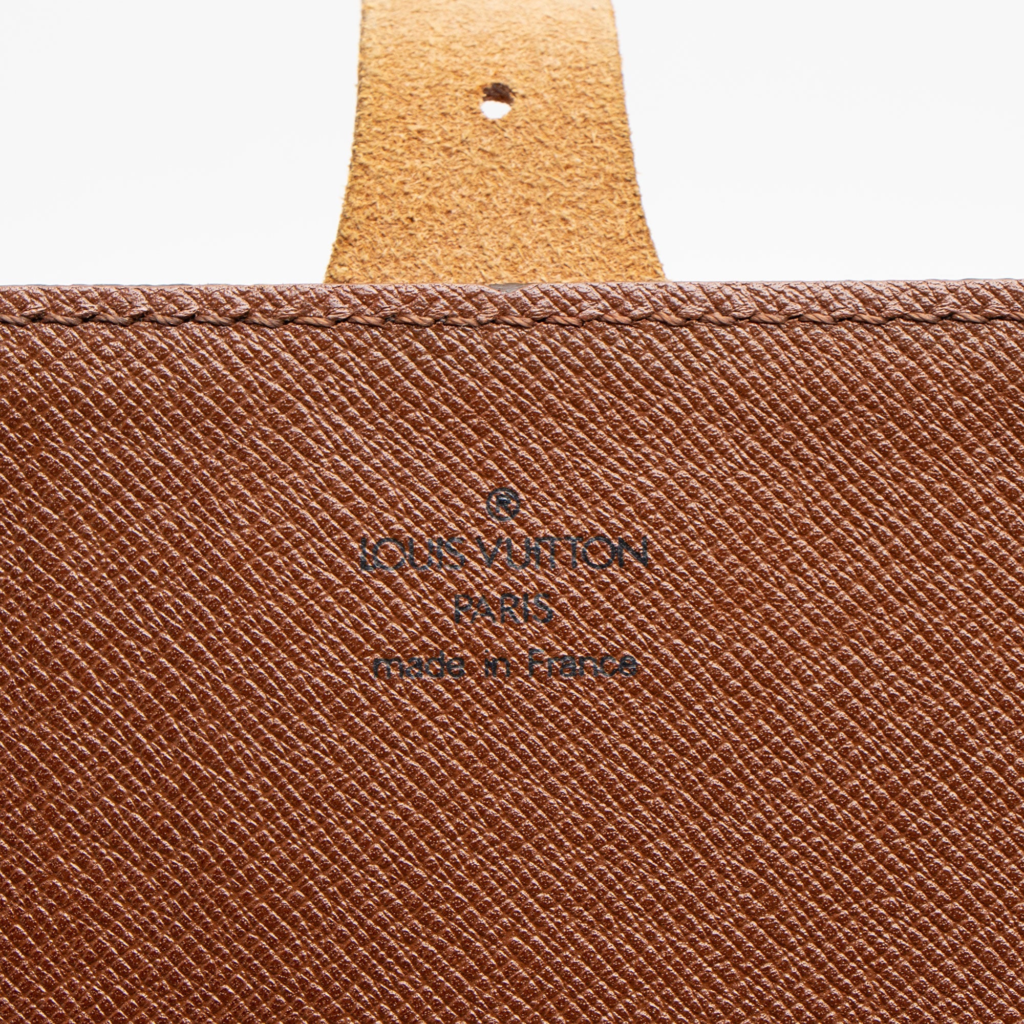 Louis Vuitton Vintage Monogram Canvas Cartouchiere MM Shoulder Bag (SHF-a2Ciyq)