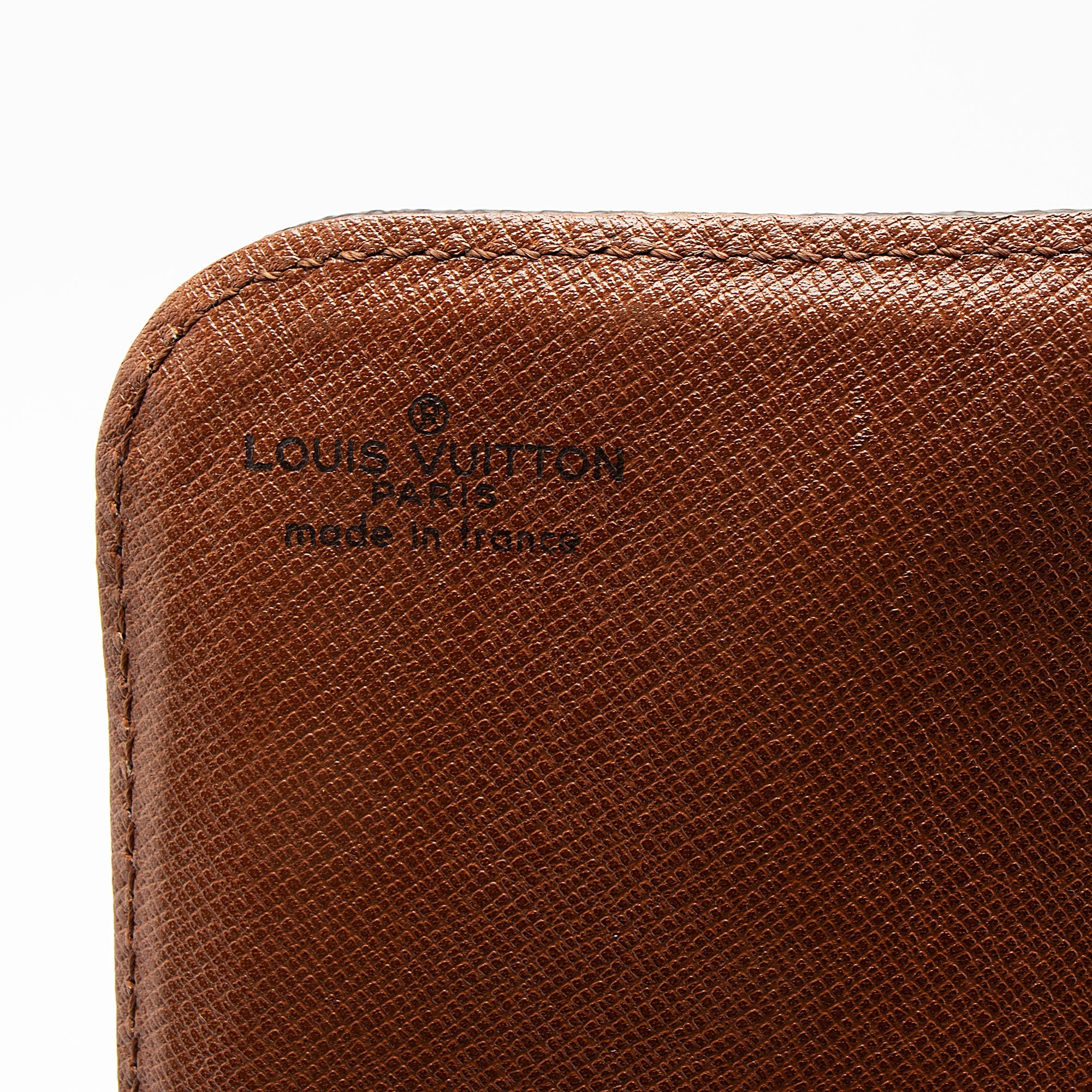 Louis Vuitton Vintage Monogram Canvas Cartouchiere MM Shoulder Bag