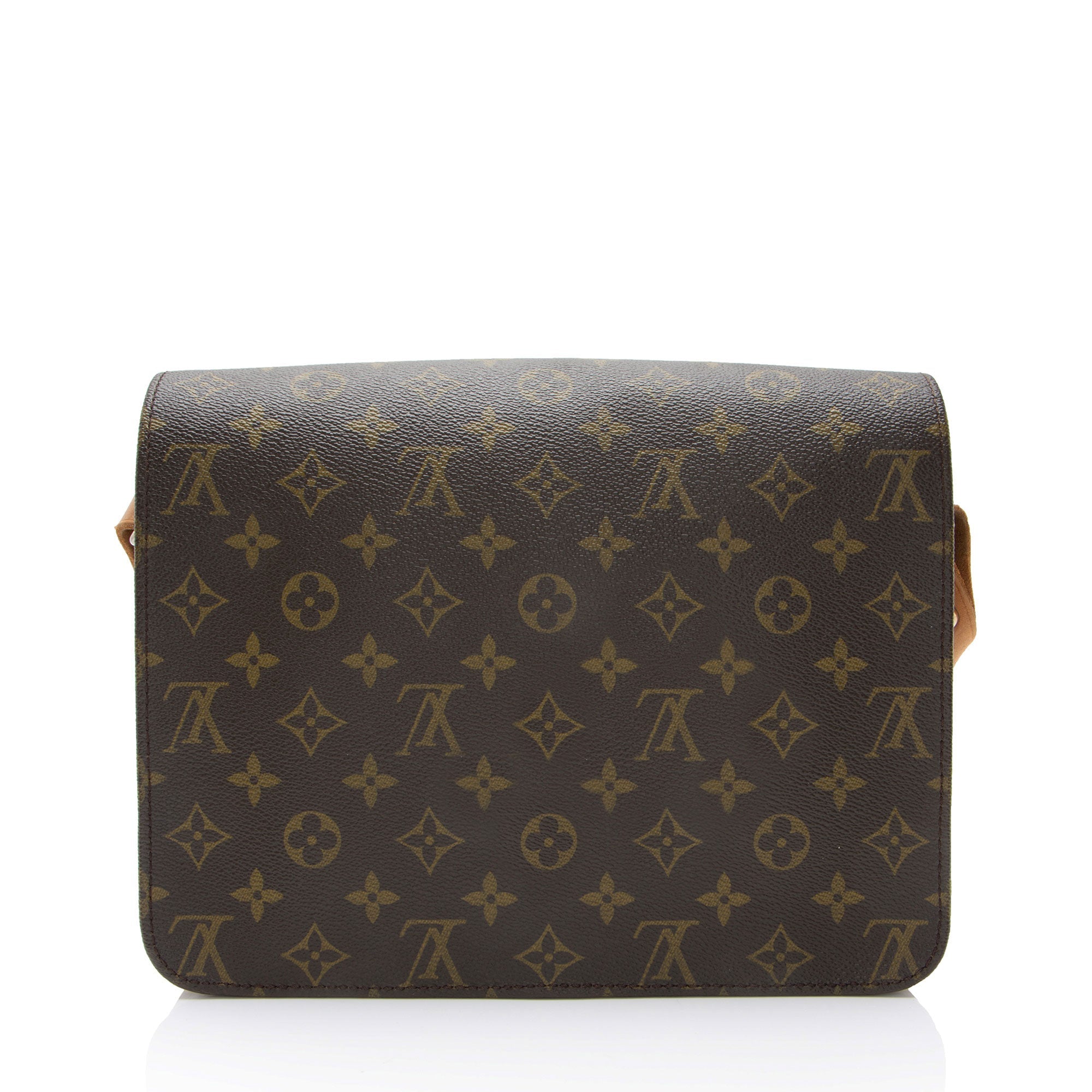 Louis Vuitton Vintage Monogram Canvas Cartouchiere XL Shoulder Bag