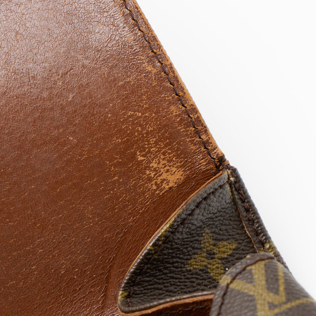 Louis Vuitton Vintage Monogram Canvas Cartouchiere XL Shoulder Bag