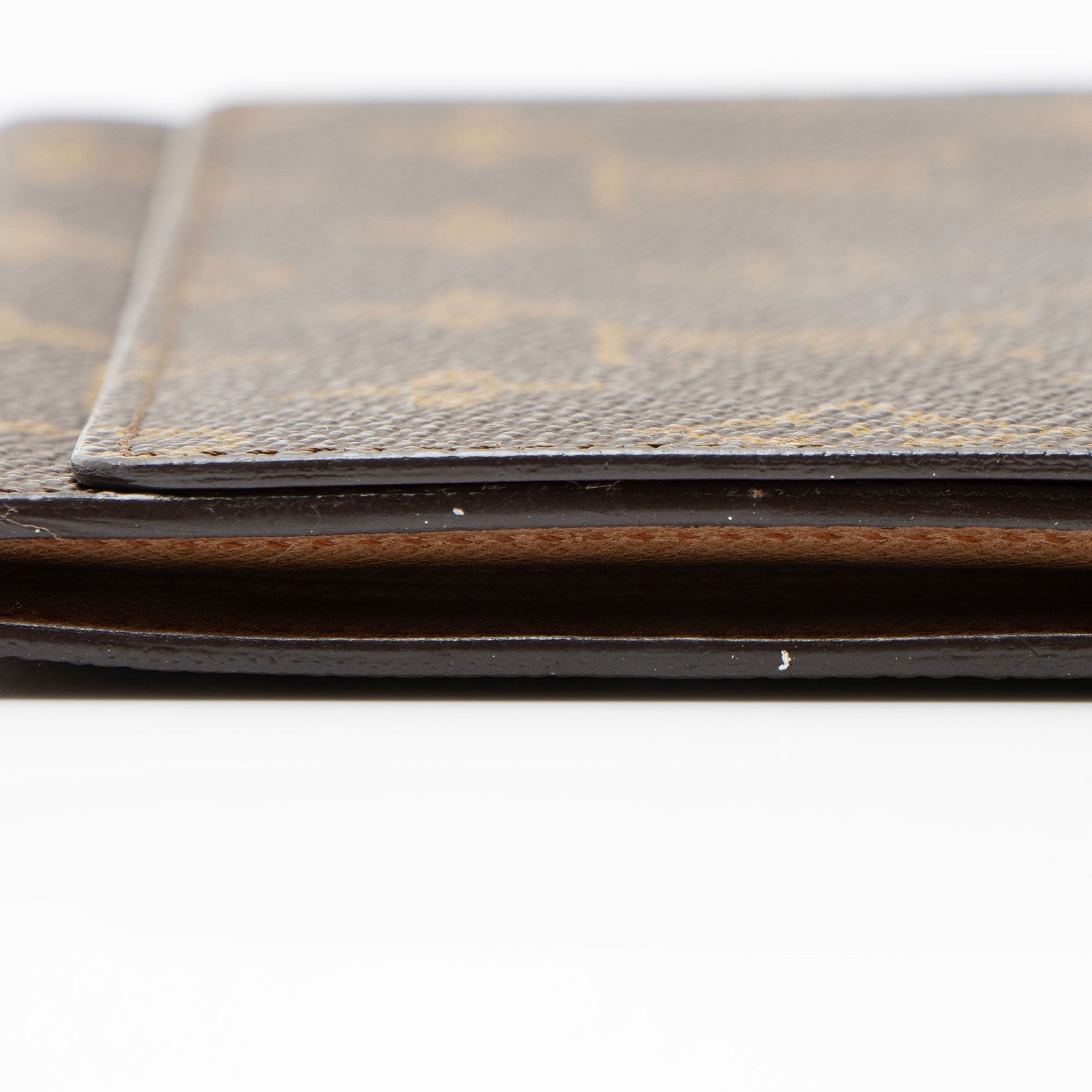 Louis Vuitton Vintage Monogram Canvas Checkbook Wallet