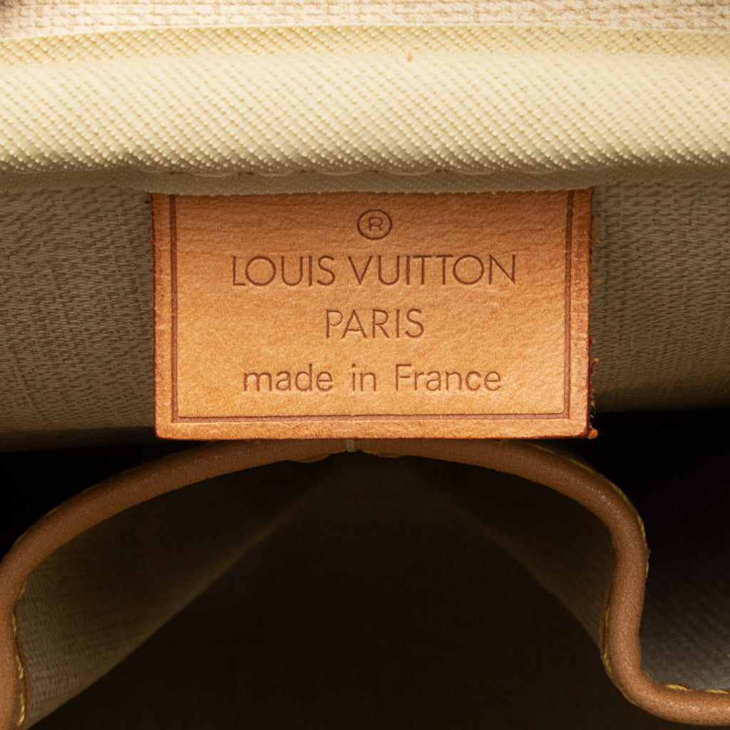 Louis Vuitton Vintage Monogram Canvas Deauville Satchel (SHF-23319)