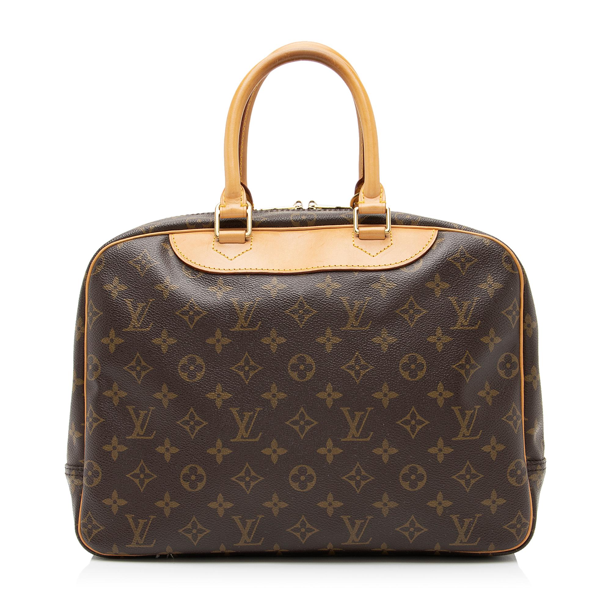 Louis Vuitton Vintage Monogram Canvas Deauville Satchel (SHF-DJEJ8X)