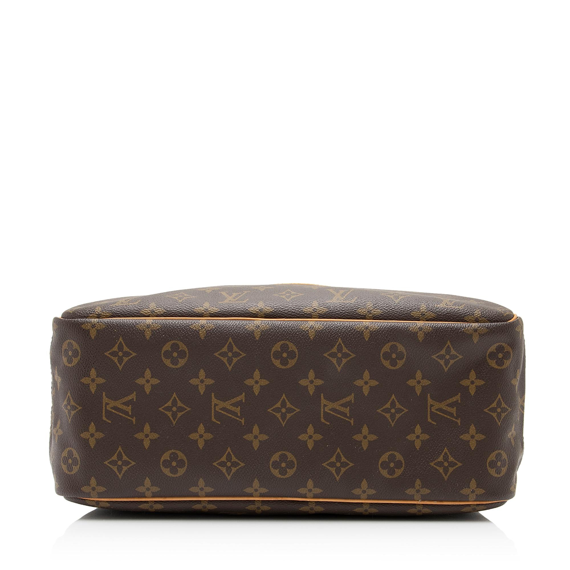 Louis Vuitton Vintage Monogram Canvas Deauville Satchel (SHF-DJEJ8X)