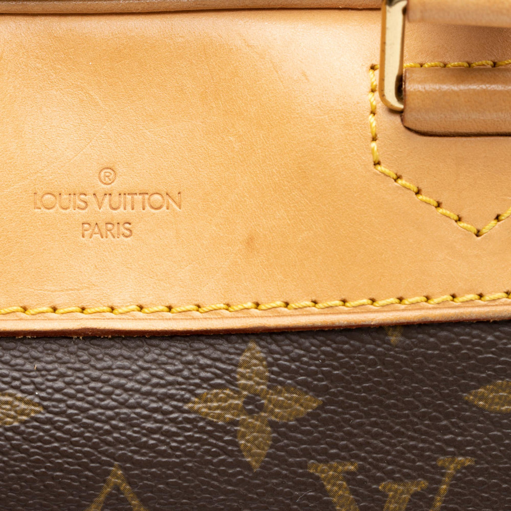 Louis Vuitton Vintage Monogram Canvas Deauville Satchel (SHF-DJEJ8X)