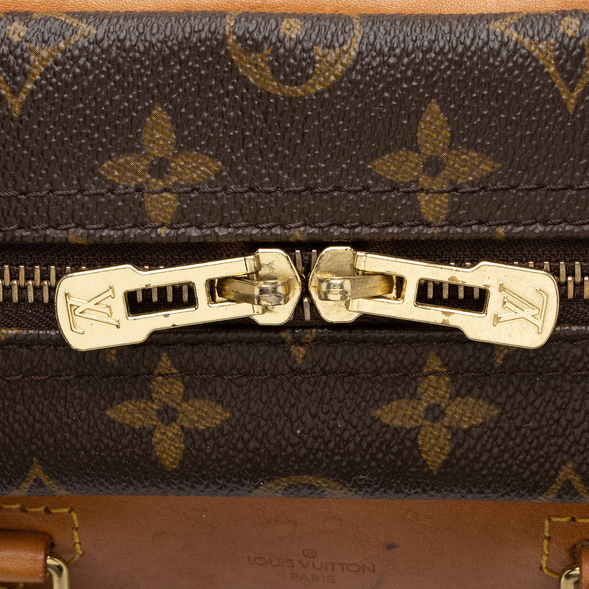 Louis Vuitton Vintage Monogram Canvas Deauville Satchel (SHF-U9qm82)
