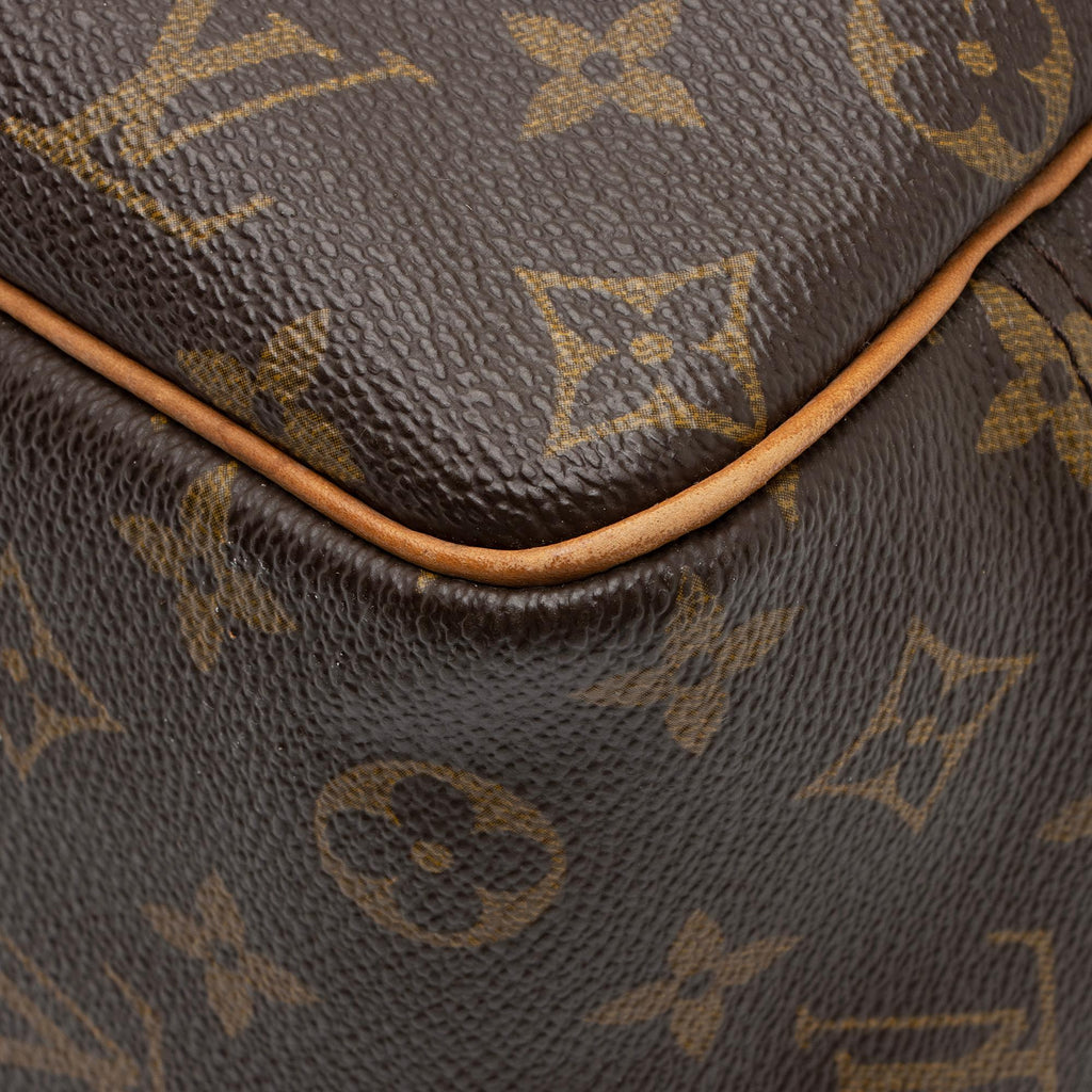 Louis Vuitton Vintage Monogram Canvas Deauville Satchel (SHF-U9qm82)