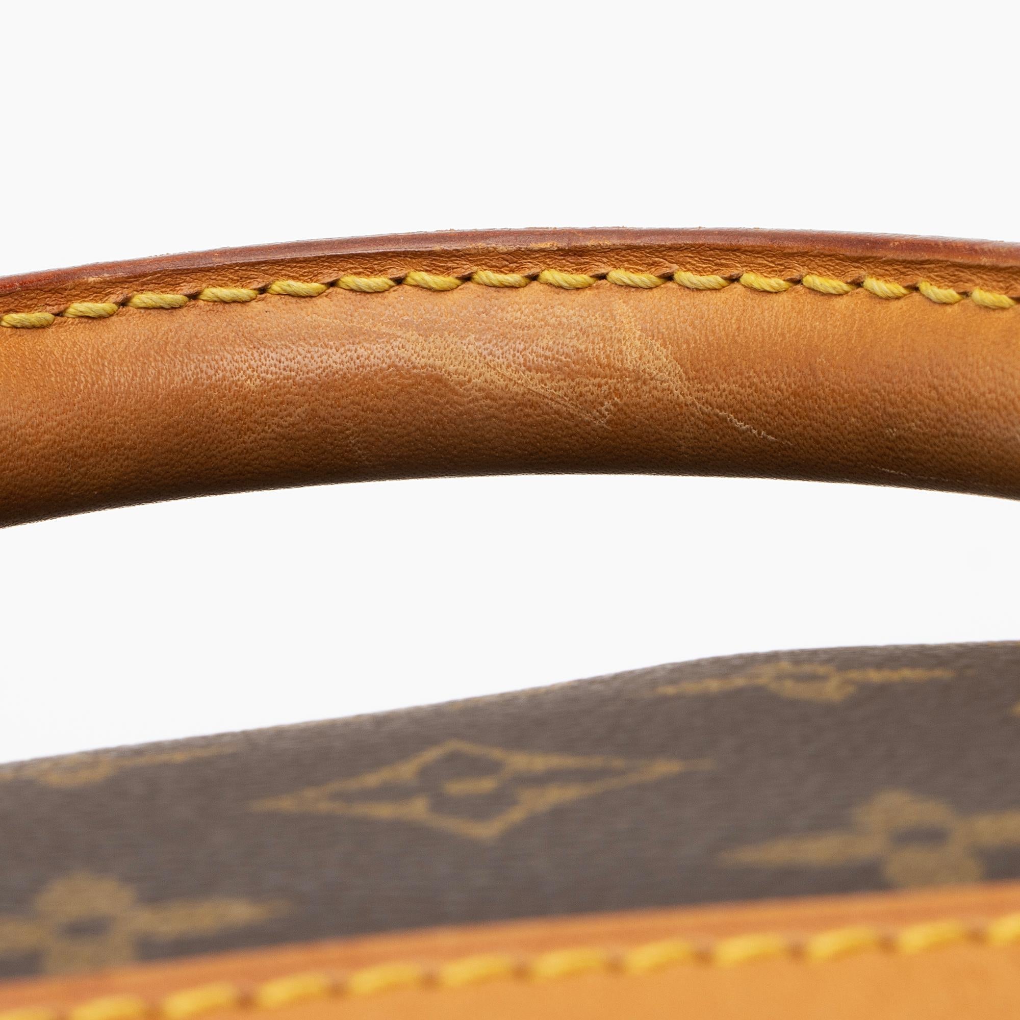 Louis Vuitton Vintage Monogram Canvas Deauville Satchel (SHF-U9qm82)