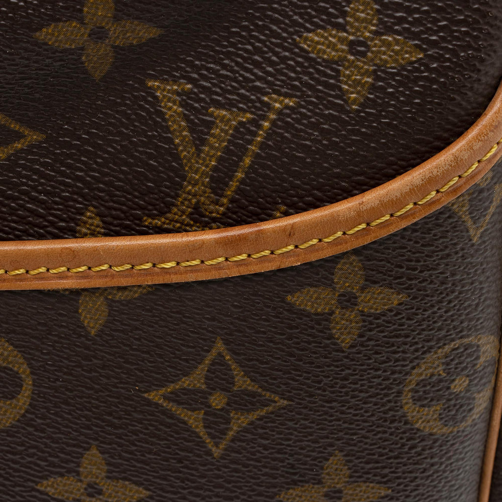 Louis Vuitton Vintage Monogram Canvas Deauville Satchel (SHF-U9qm82)