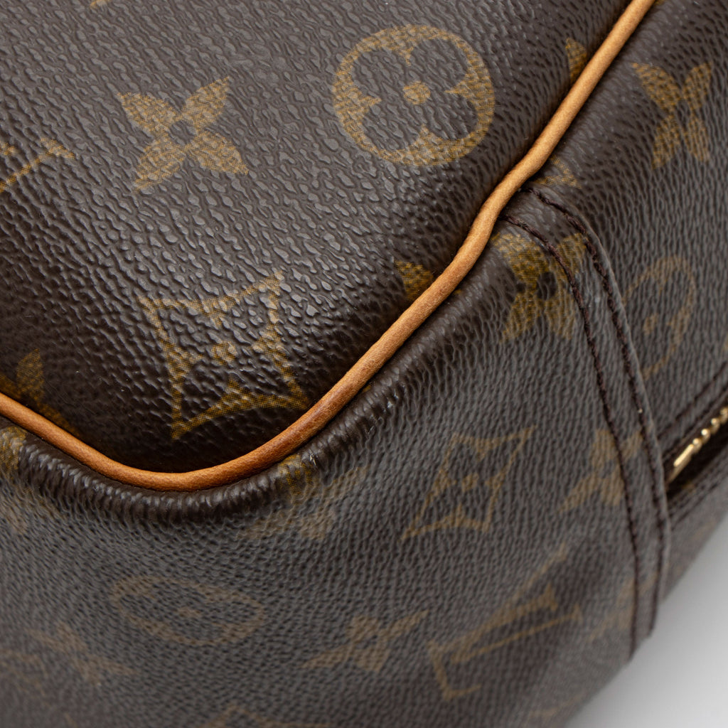 Louis Vuitton Vintage Monogram Canvas Deauville Satchel (SHF-YMAtwb)