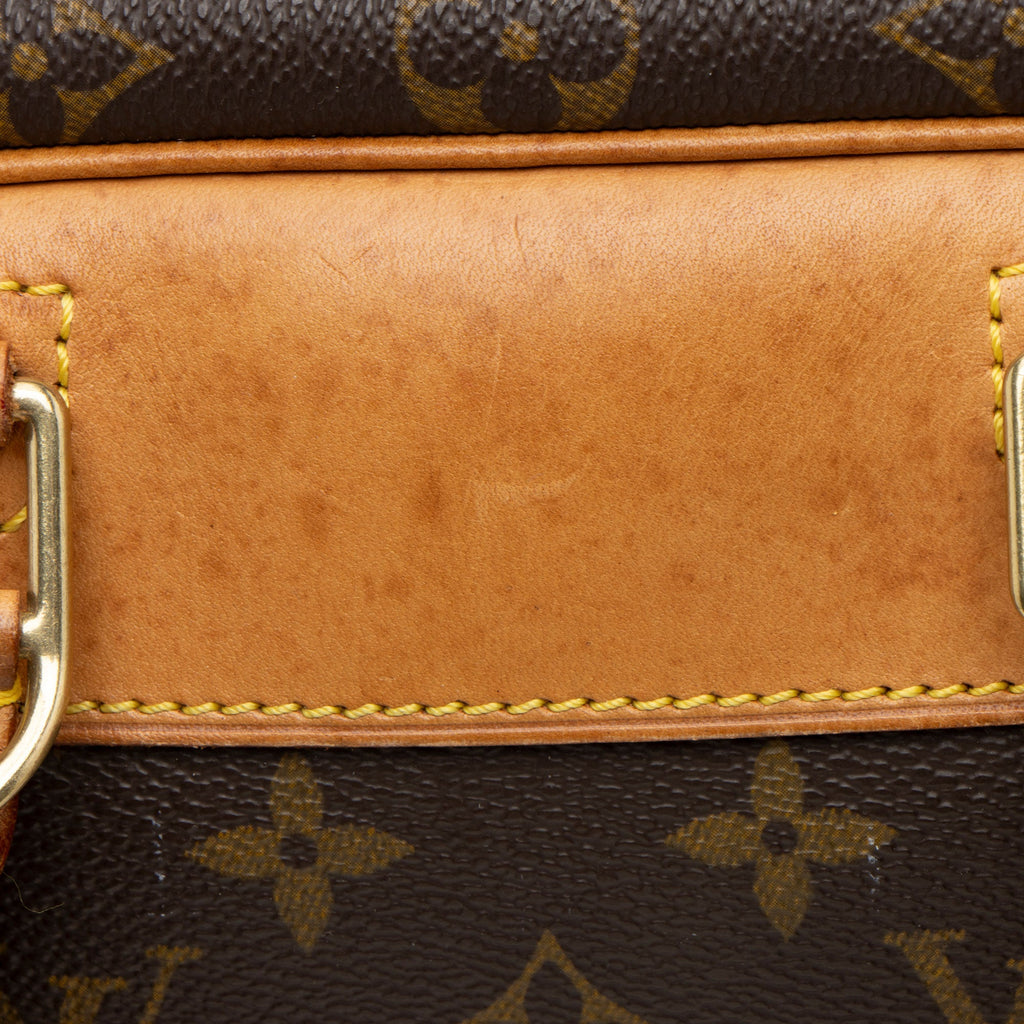 Louis Vuitton Vintage Monogram Canvas Deauville Satchel (SHF-YMAtwb)