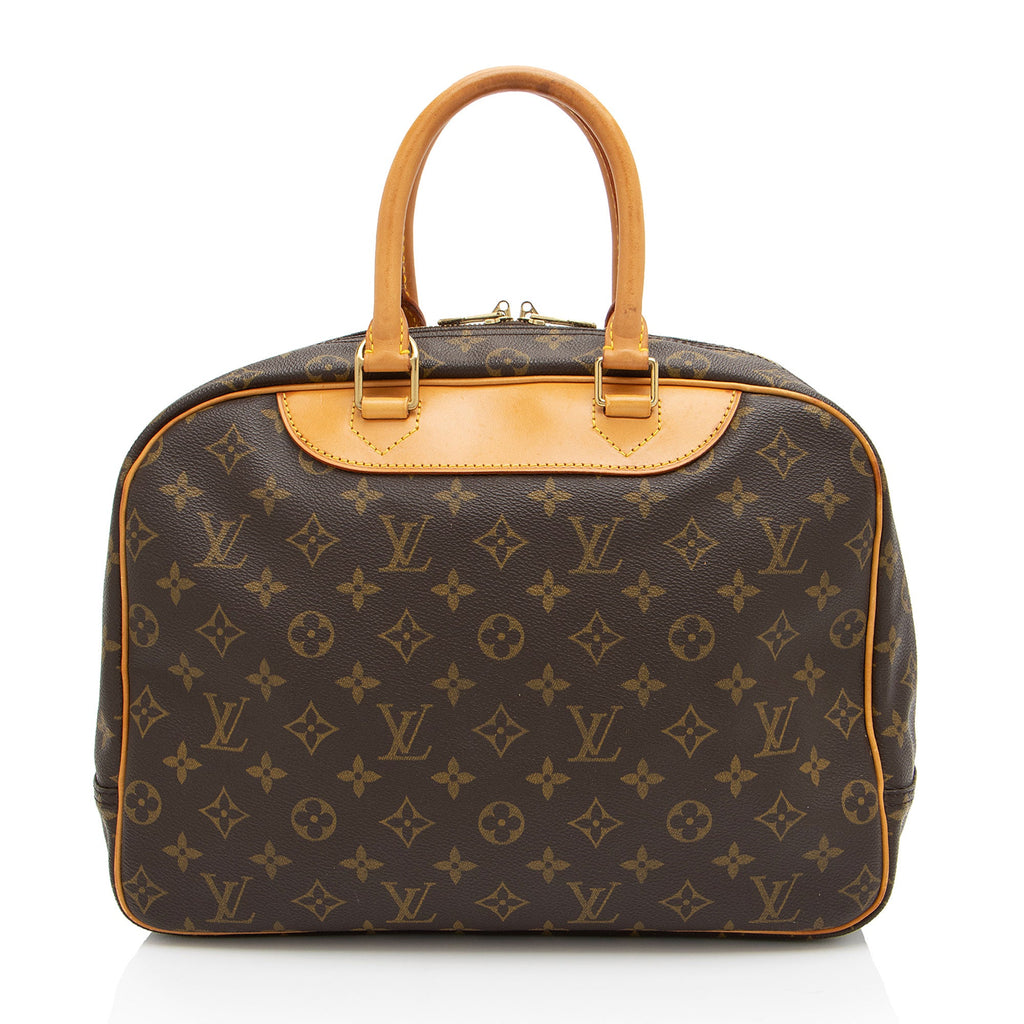 Louis Vuitton Vintage Monogram Canvas Deauville Satchel (SHF-HqTgh0)