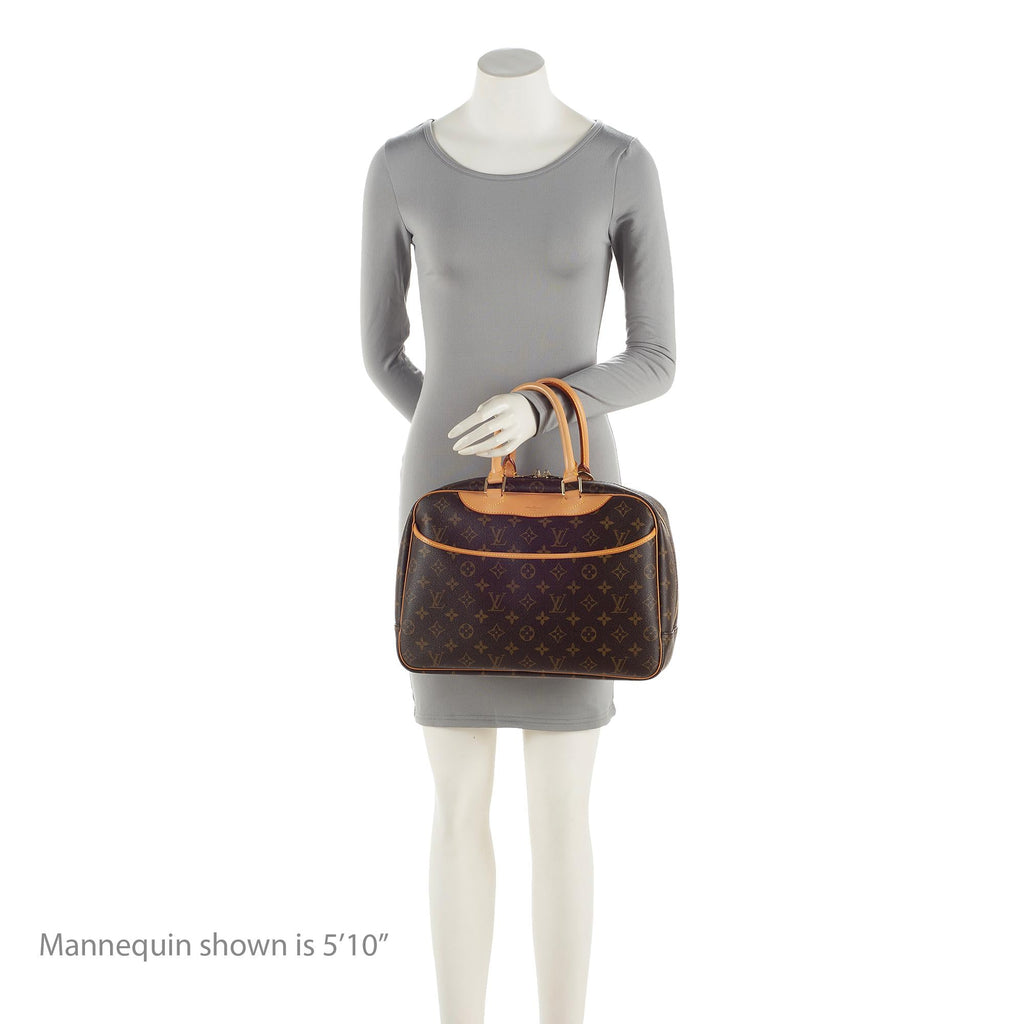 Louis Vuitton Vintage Monogram Canvas Deauville Satchel (SHF-HqTgh0)