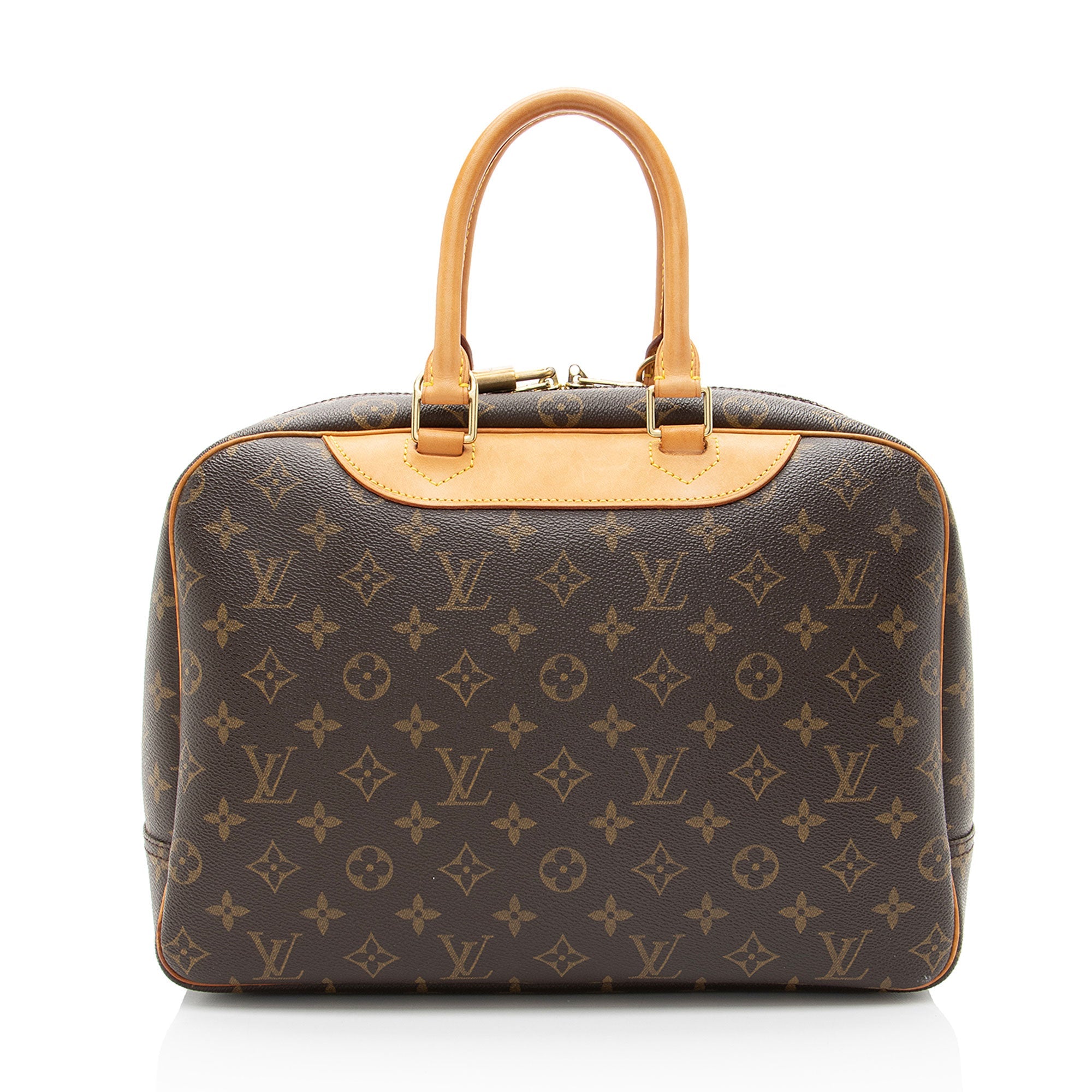Louis Vuitton Vintage Monogram Canvas Deauville Satchel