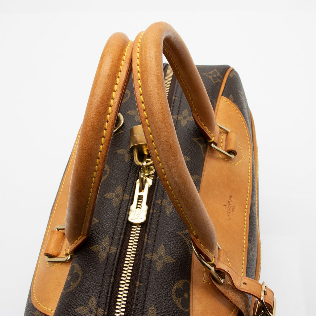 Louis Vuitton Vintage Monogram Canvas Deauville Satchel