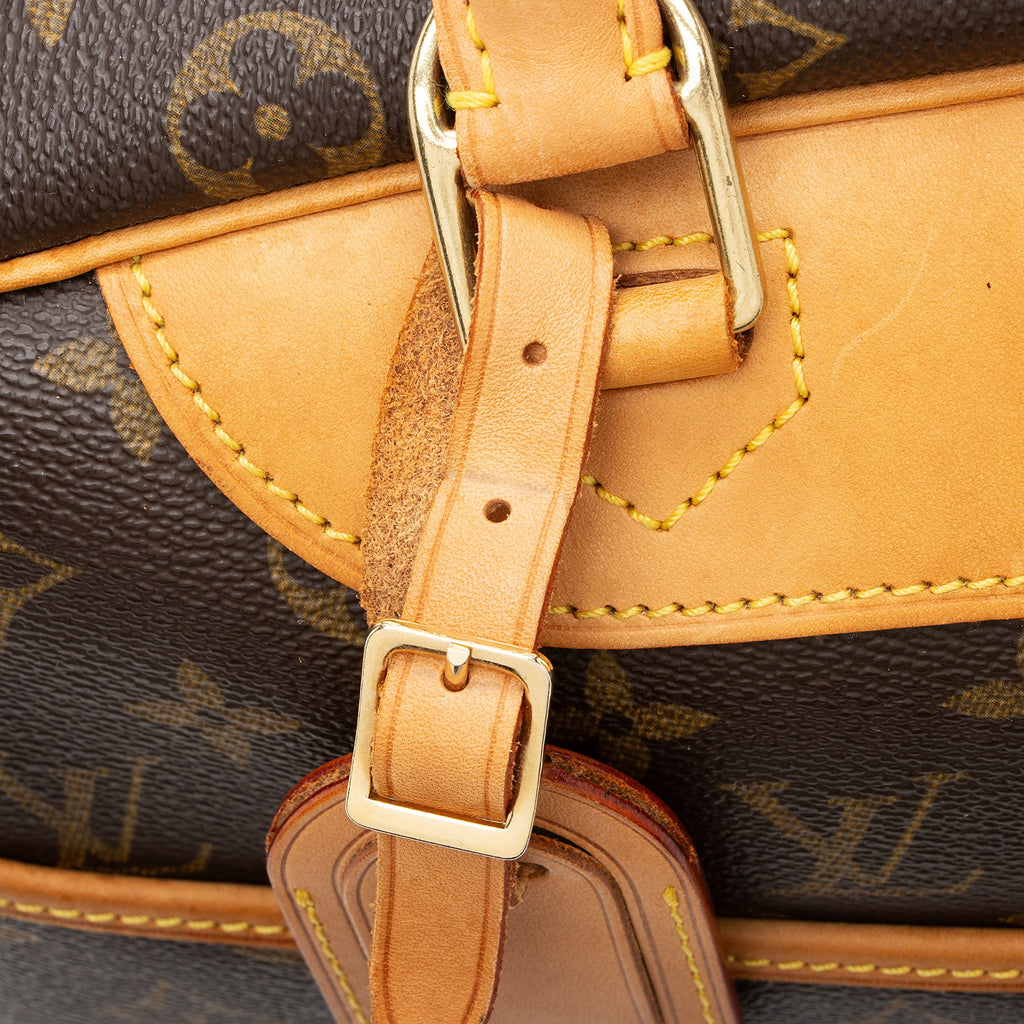 Louis Vuitton Vintage Monogram Canvas Deauville Satchel