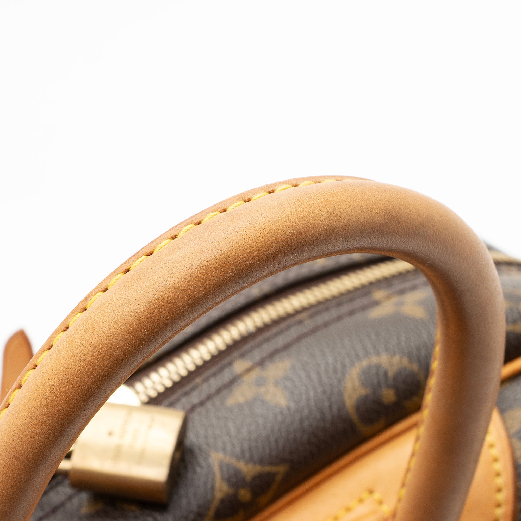 Louis Vuitton Vintage Monogram Canvas Deauville Satchel