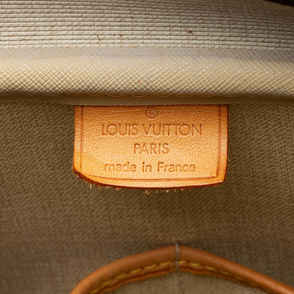 Louis Vuitton Vintage Monogram Canvas Deauville Satchel