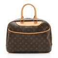 Louis Vuitton Vintage Monogram Canvas Deauville Satchel