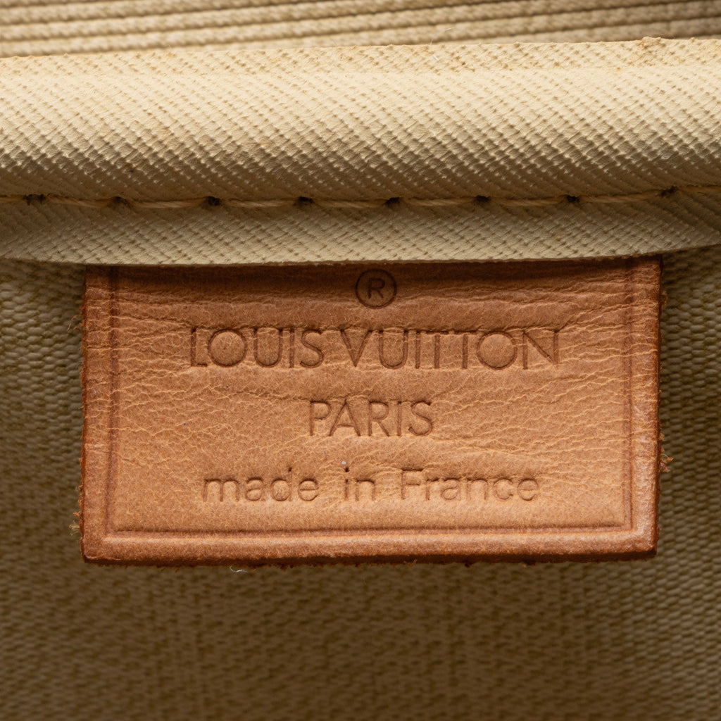 Louis Vuitton Vintage Monogram Canvas Deauville Satchel