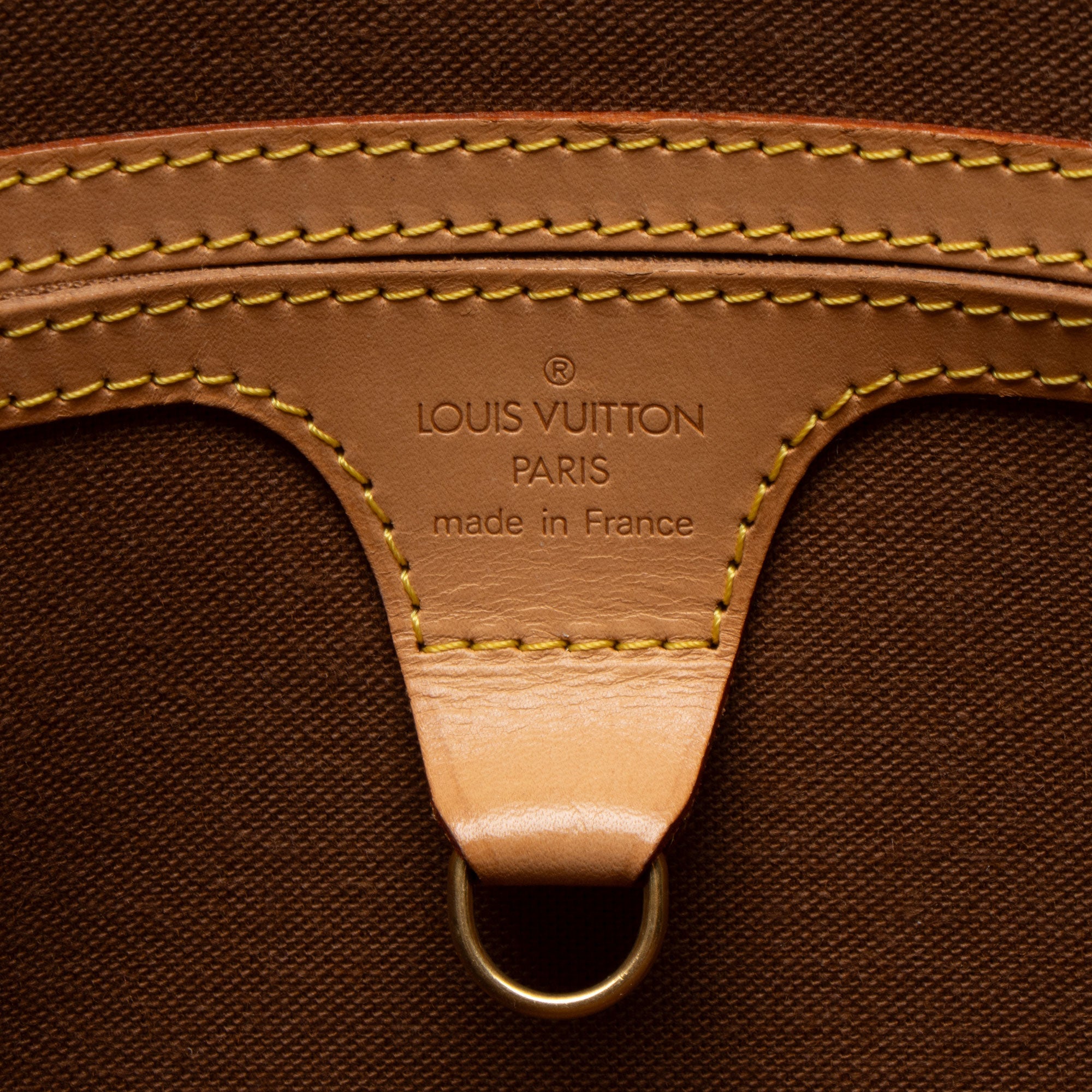 Louis Vuitton Vintage Monogram Canvas Ellipse GM Shoulder Bag