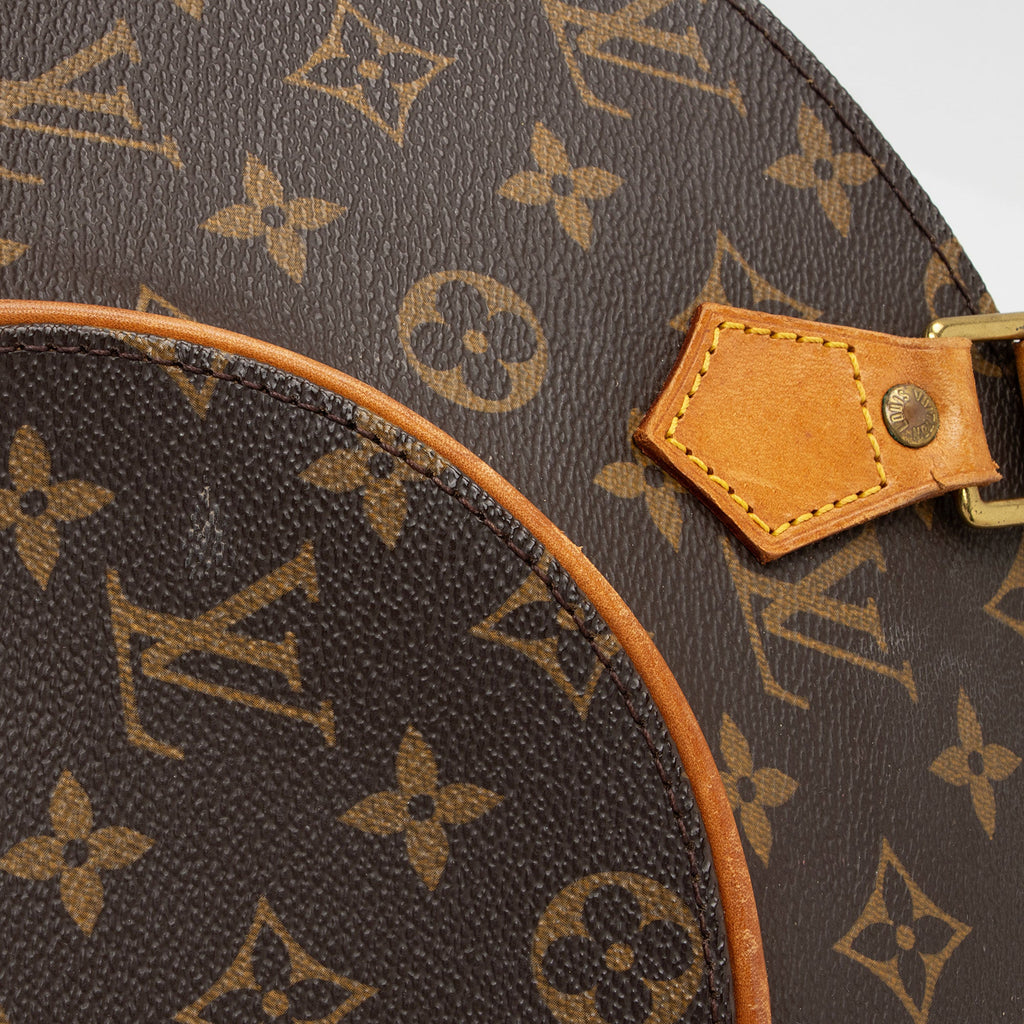 Louis Vuitton Vintage Monogram Canvas Ellipse MM Satchel (SHF-Q5YnDH)