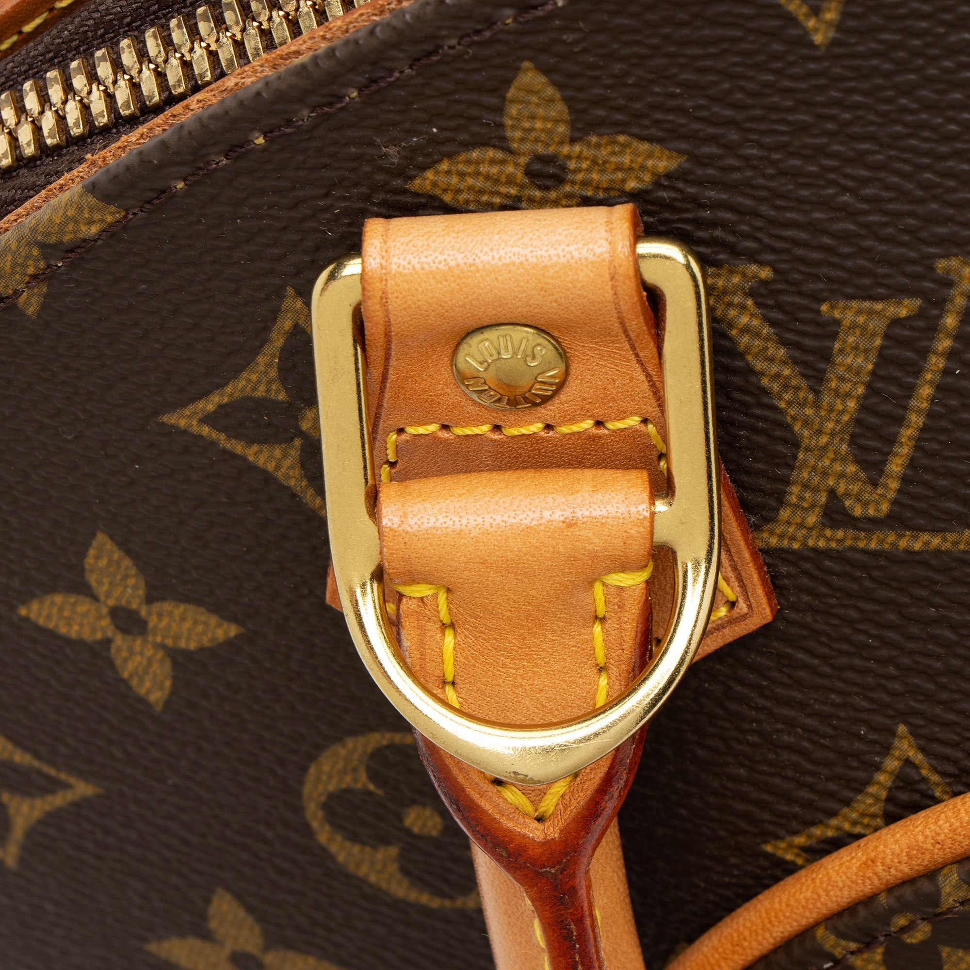 Louis Vuitton Vintage Monogram Canvas Ellipse PM Satchel